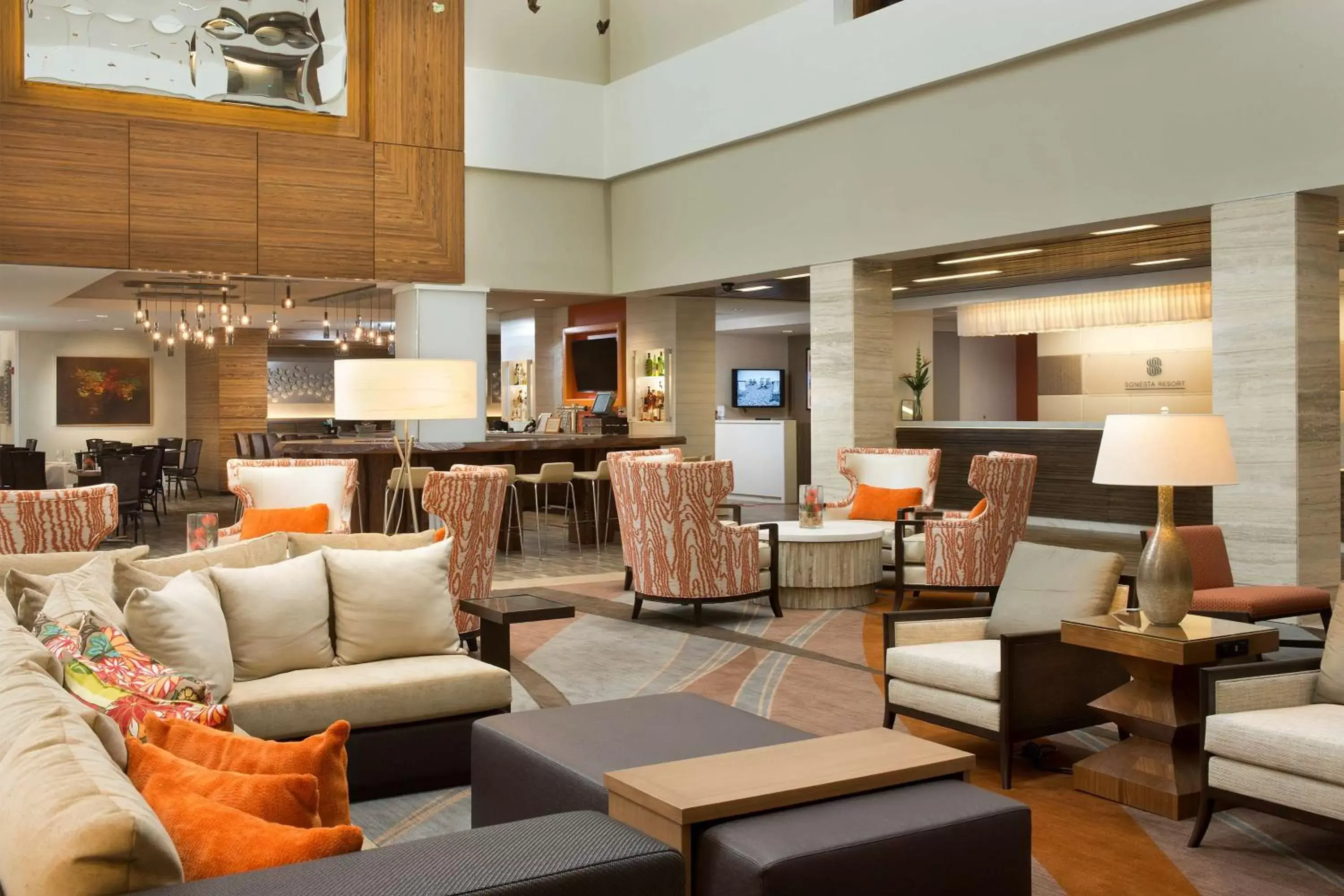 Lobby or reception, Lounge/Bar in Sonesta Resort Hilton Head Island