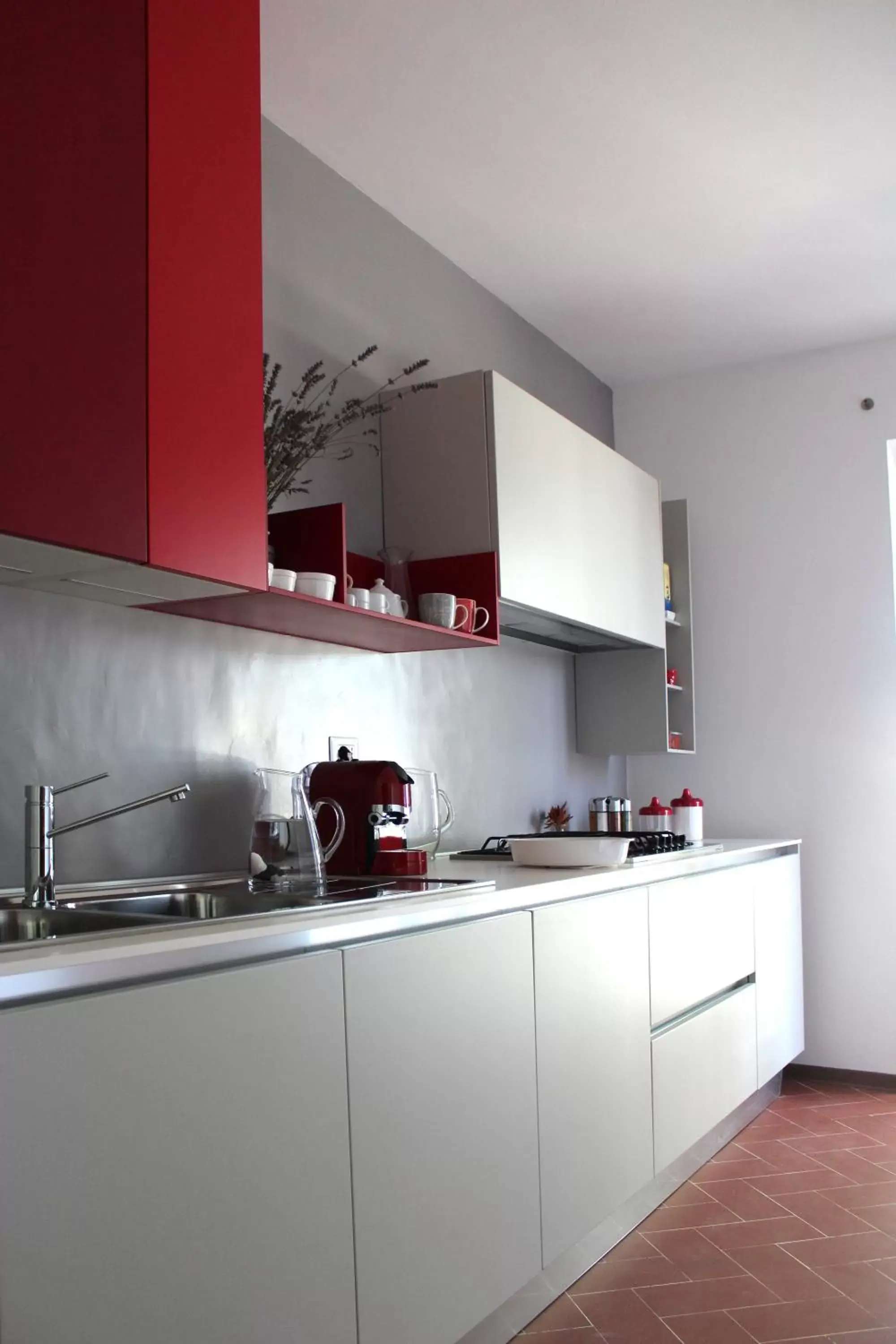 Communal kitchen, Kitchen/Kitchenette in B&B Dimora Morelli