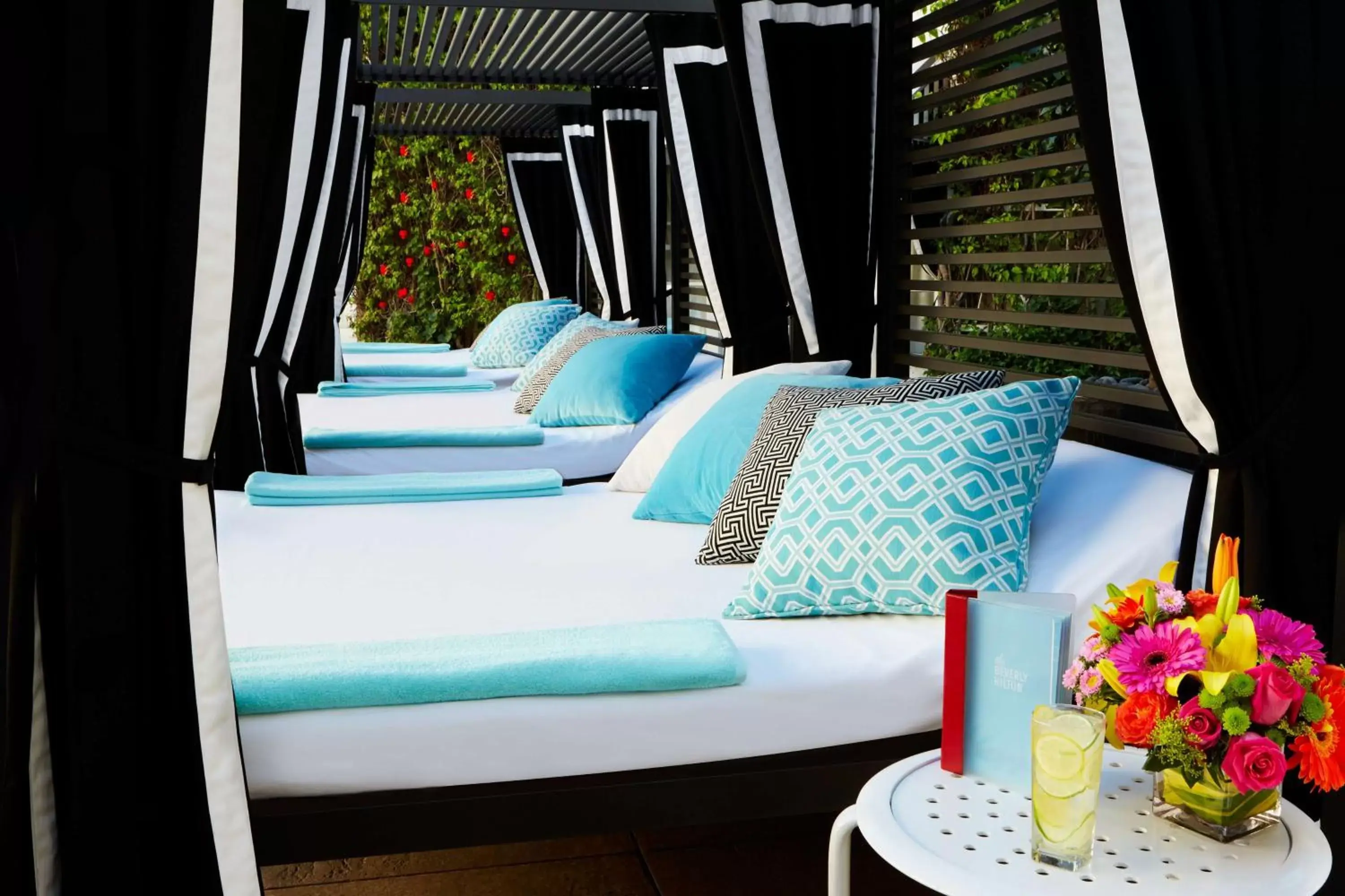 Patio, Seating Area in The Beverly Hilton