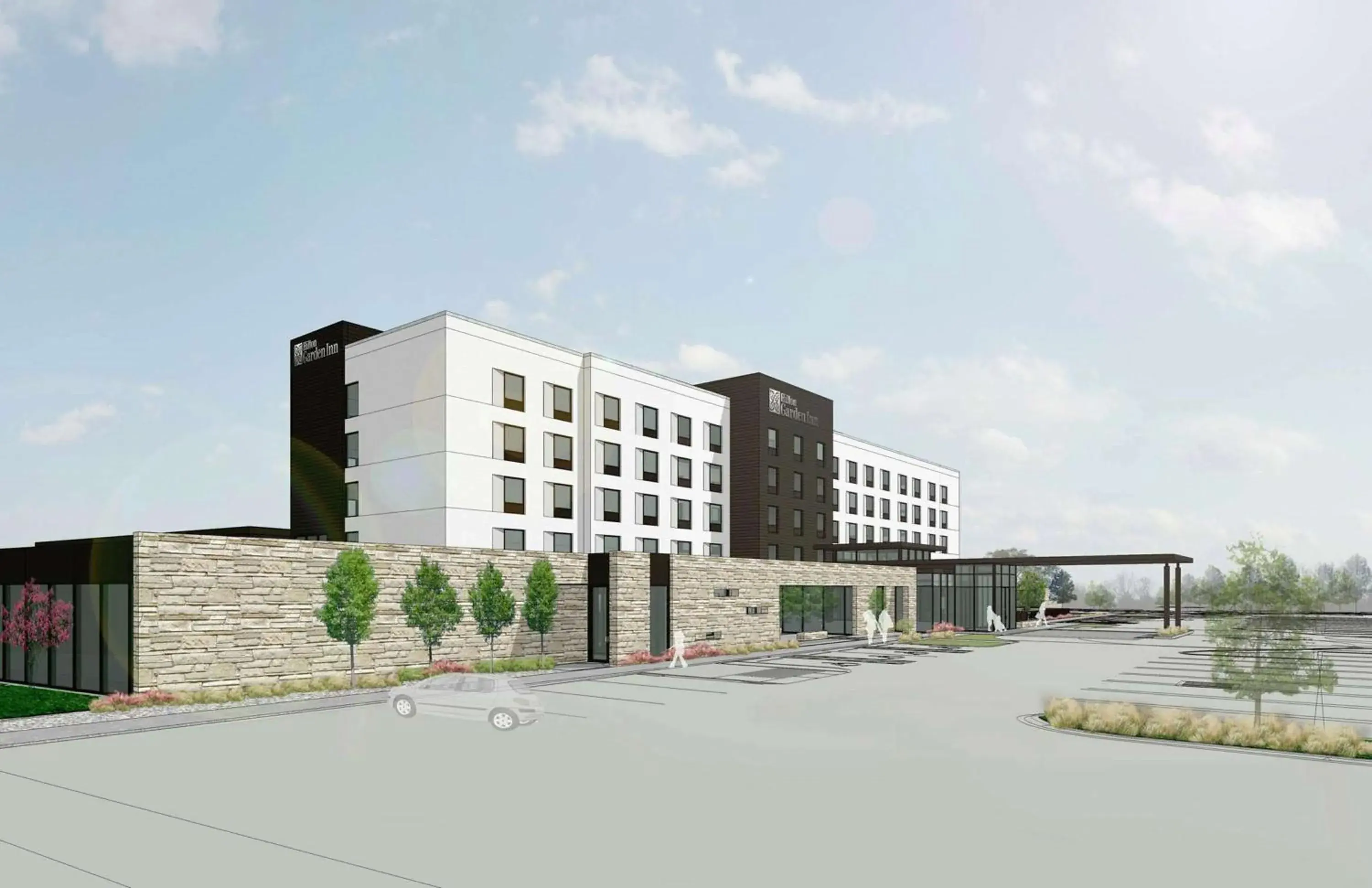 Property Building in Hilton Garden Inn Austin Airport