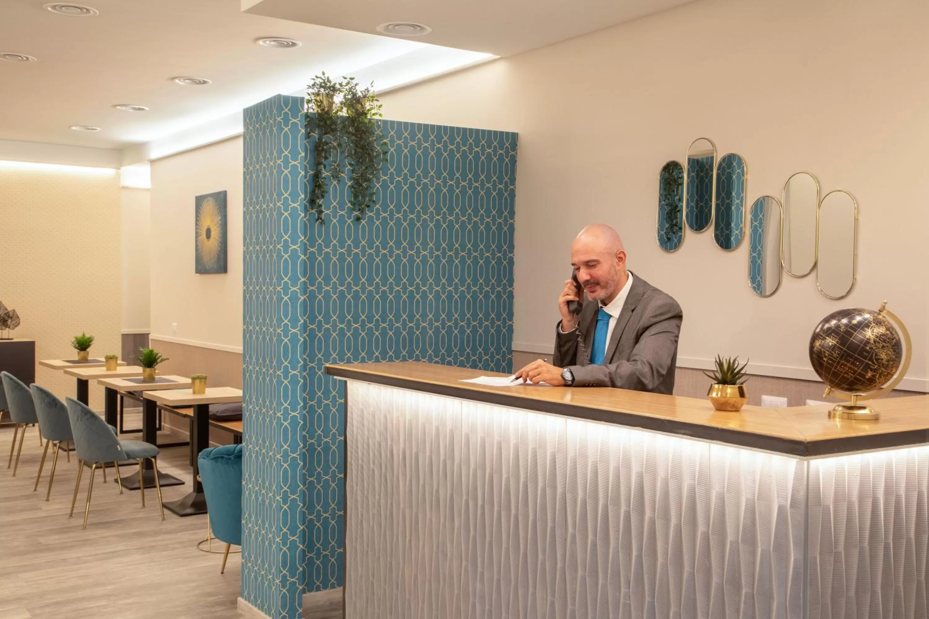 Staff in Sophie Terrace Hotel