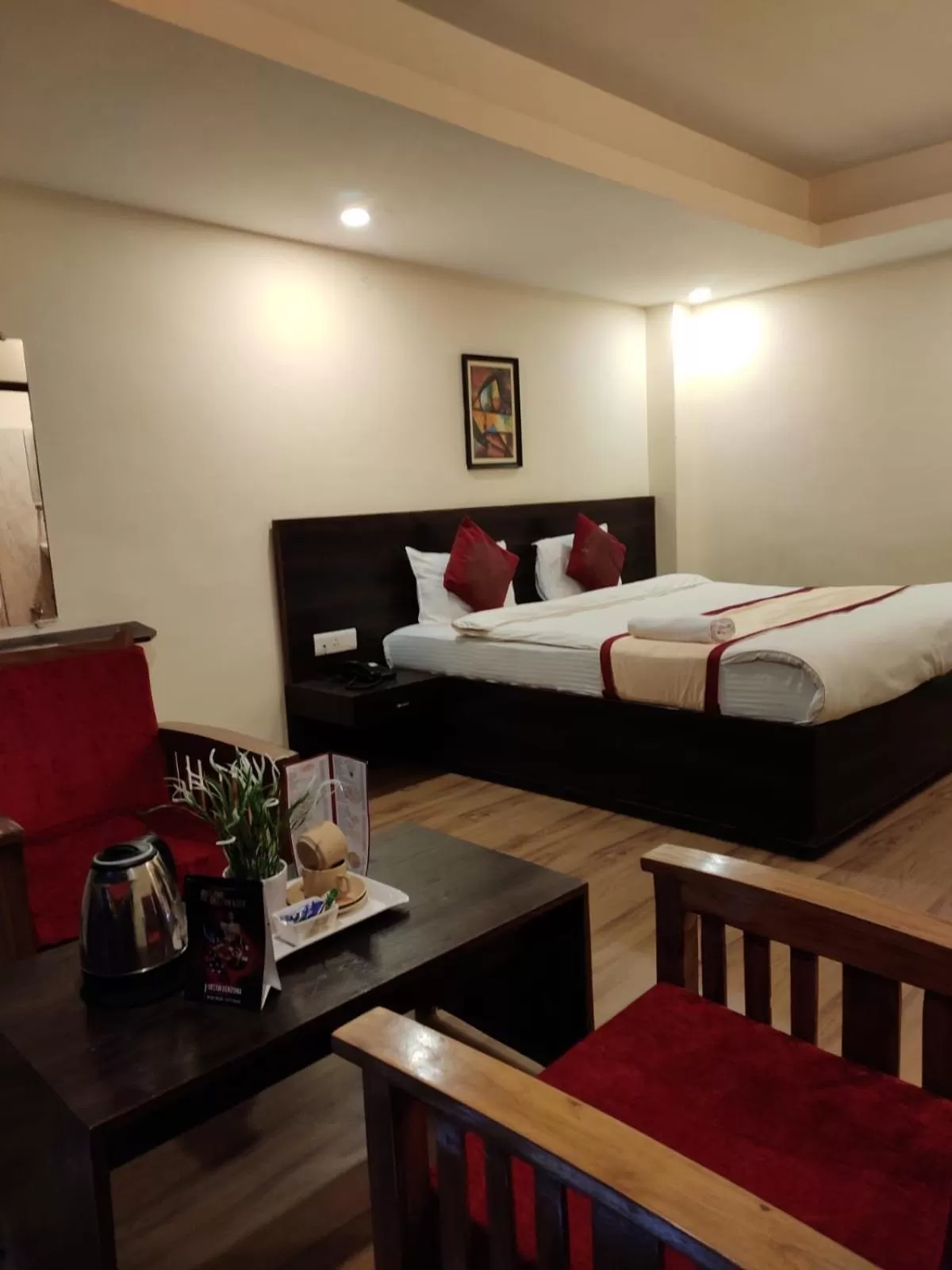 Bed in Hotel The Narayani Continental