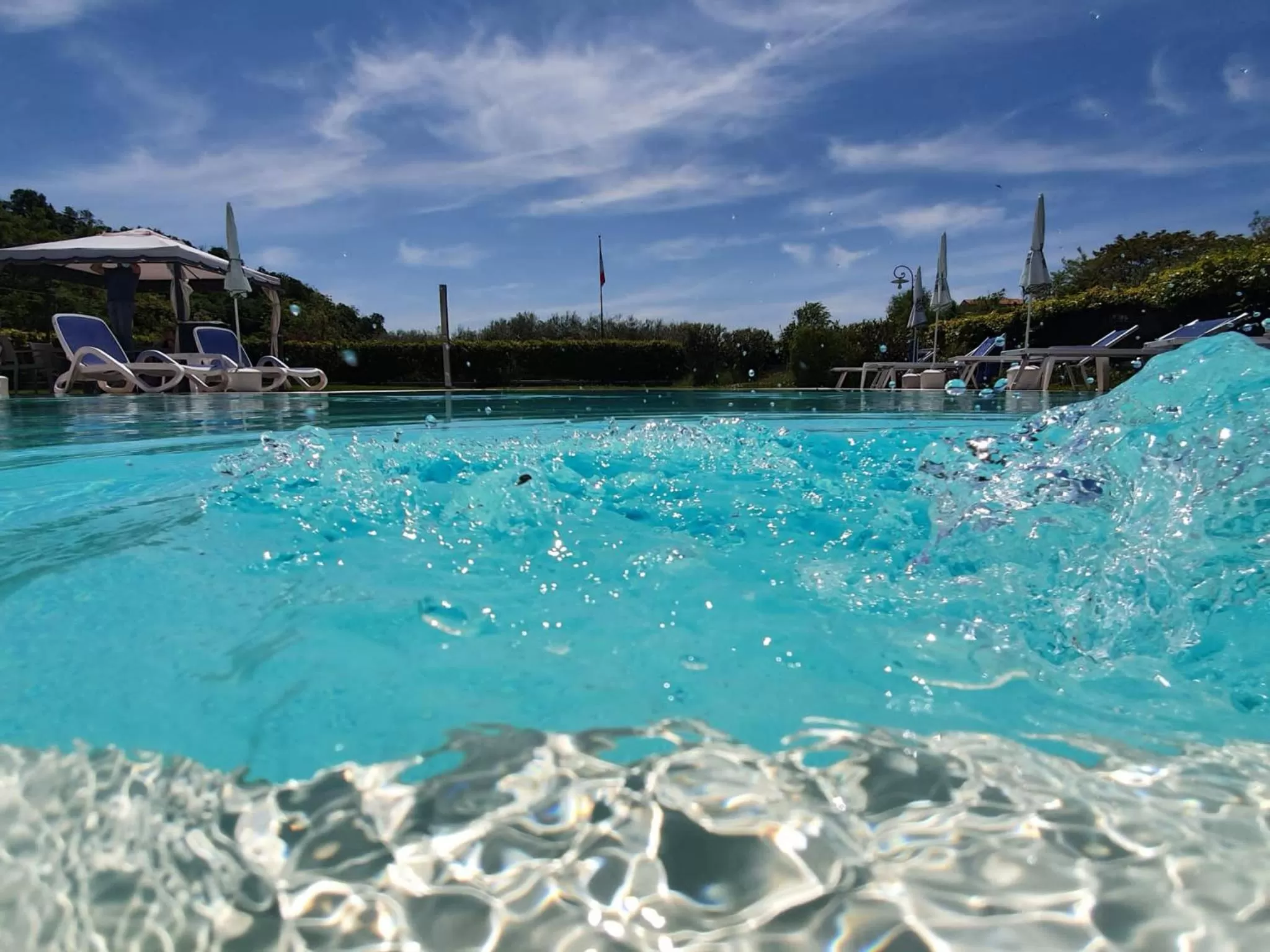 Swimming pool in Hotel Agli Ulivi