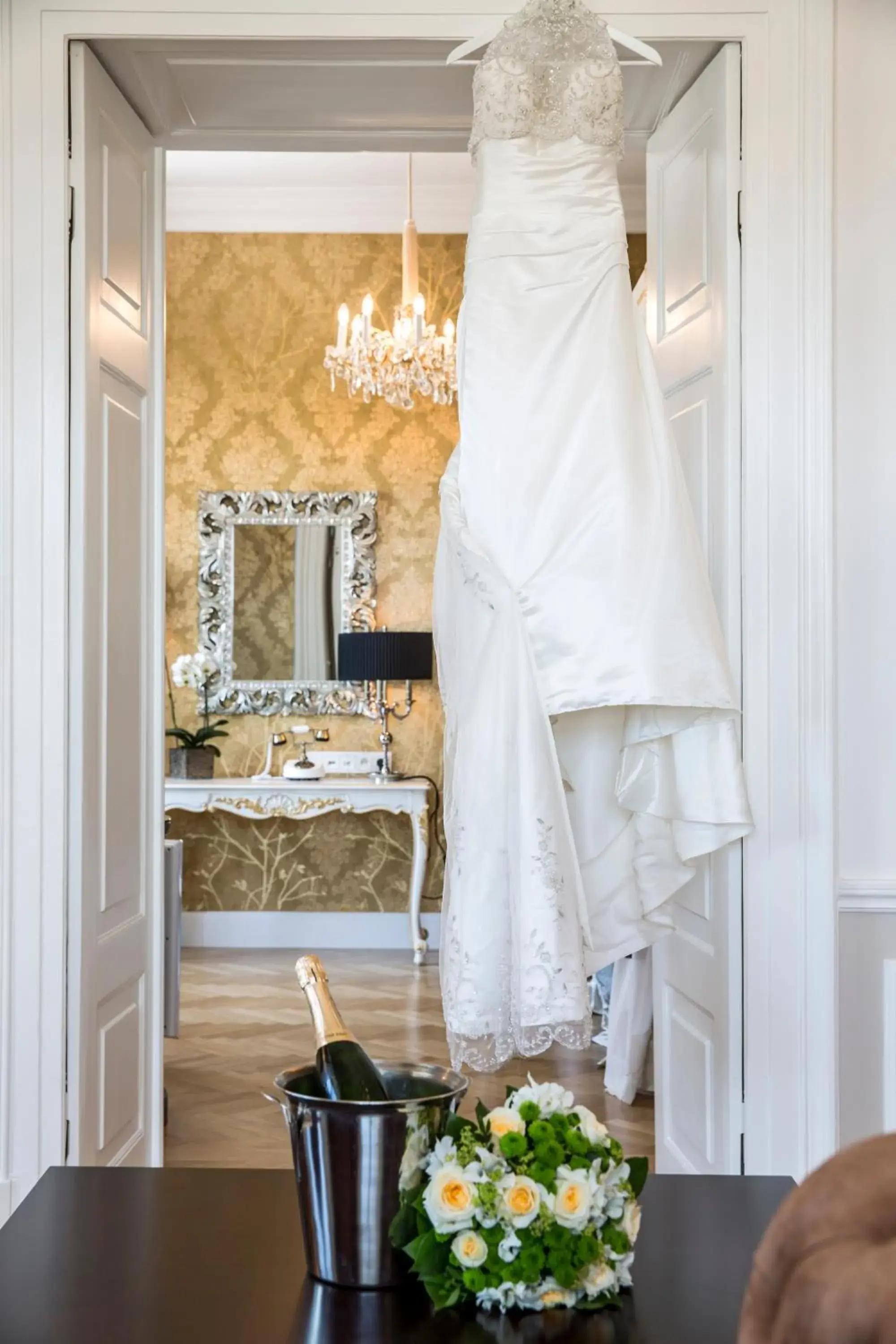 Dining area in Schloß Schönbrunn Grand Suite