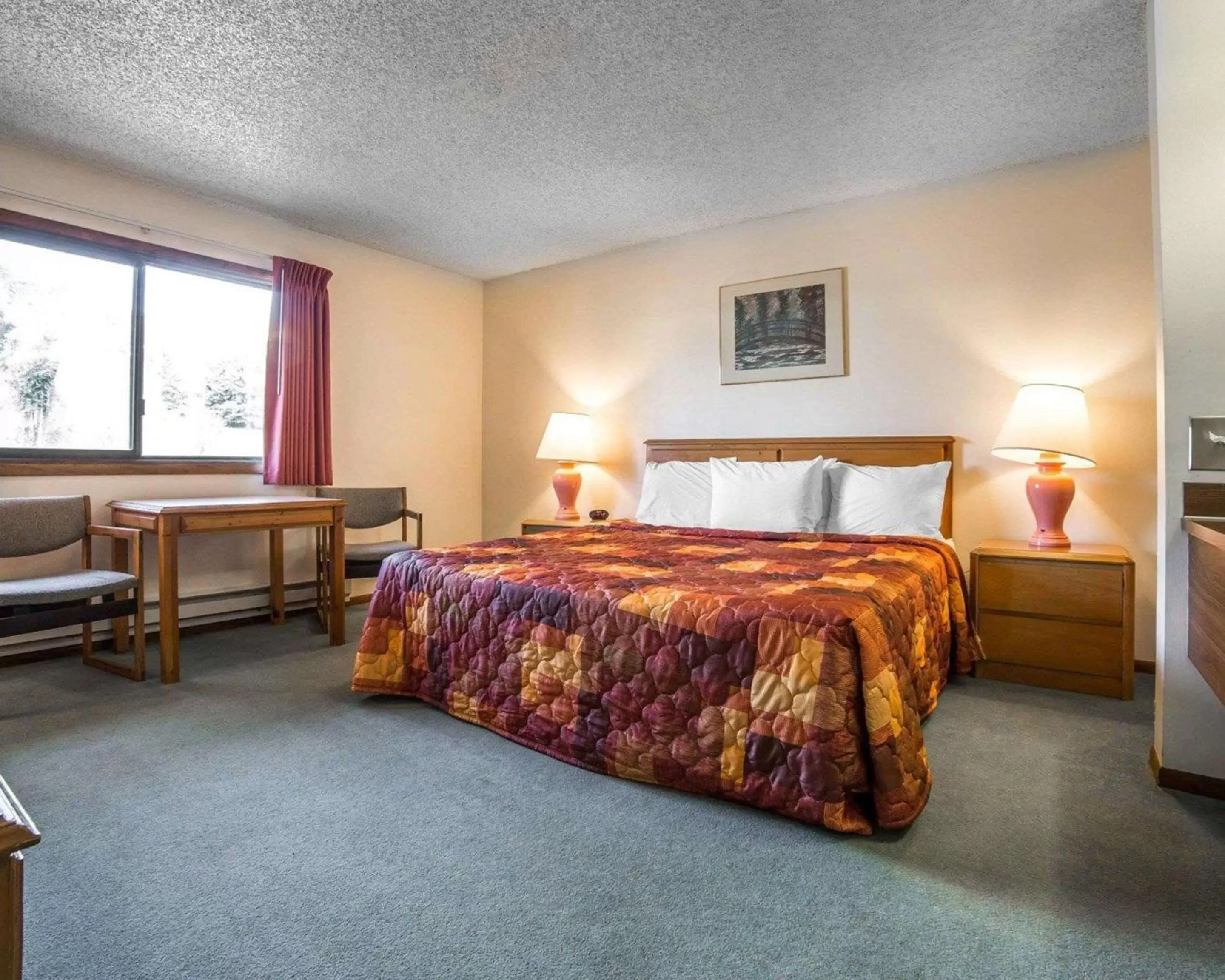 Photo of the whole room, Bed in Rodeway Inn Billings Logan Intl Airport, Near St. Vincent Hospital