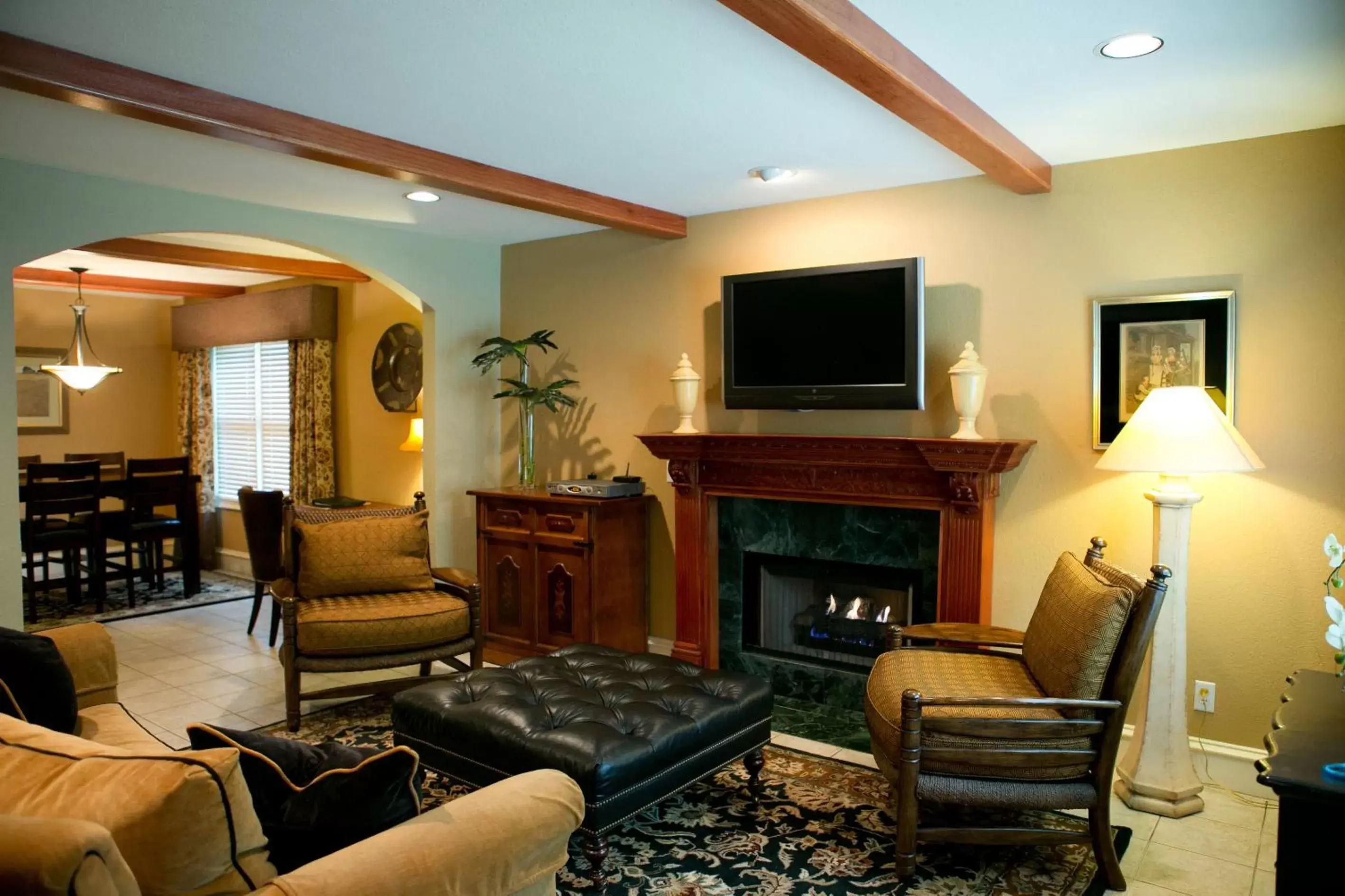 Decorative detail, Seating Area in The Sanford House Inn & Spa