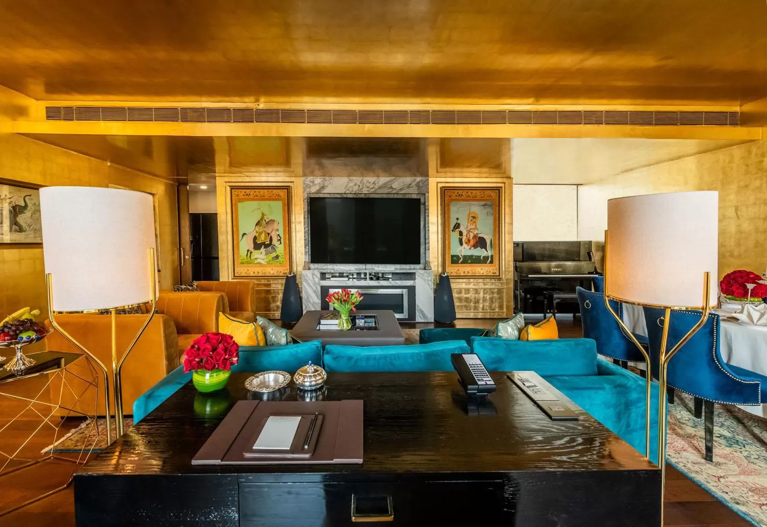 Living room in The Lodhi – A member of The Leading Hotels Of The World