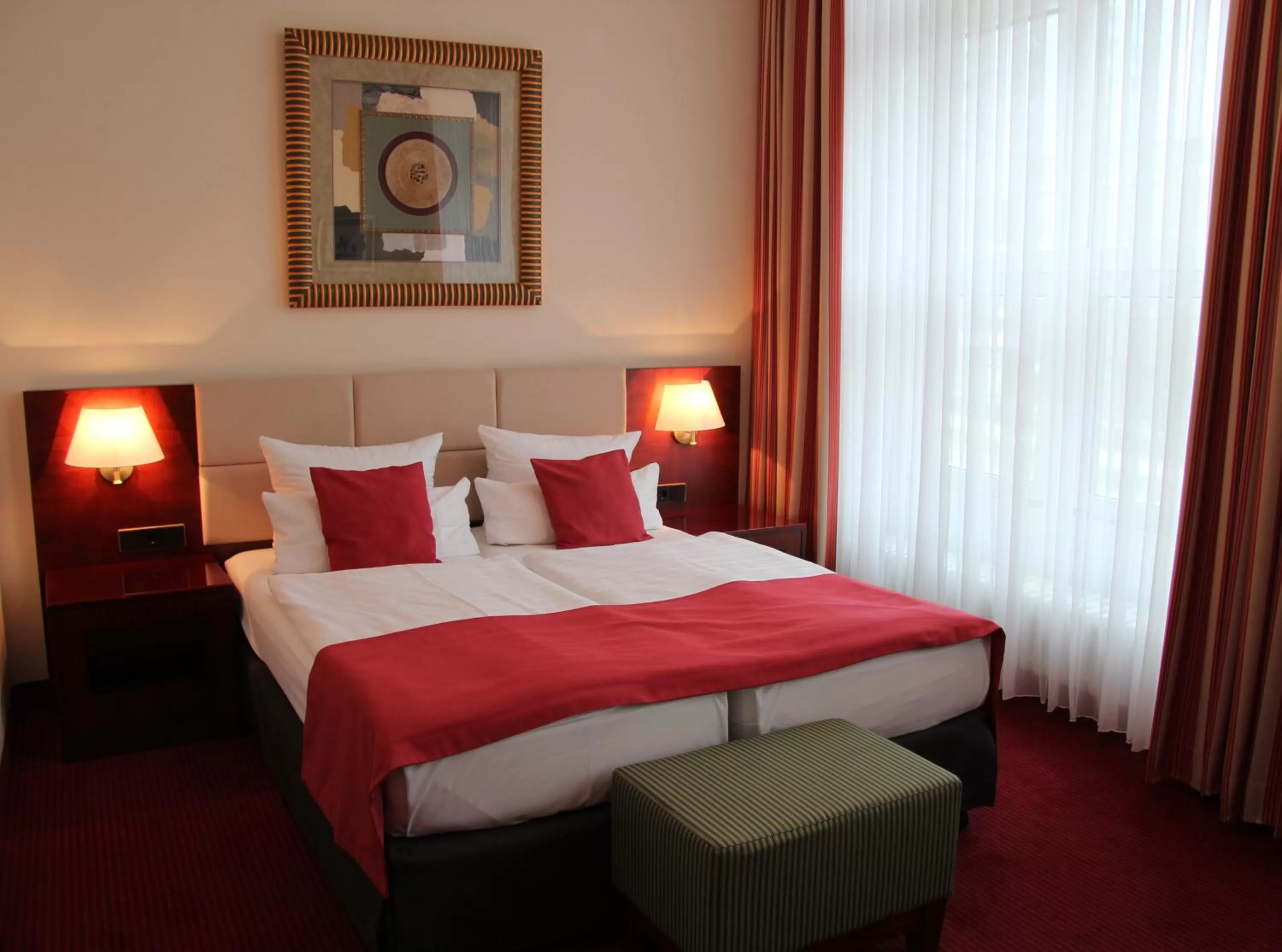 Photo of the whole room, Bed in Hotel Amaris Bremerhaven