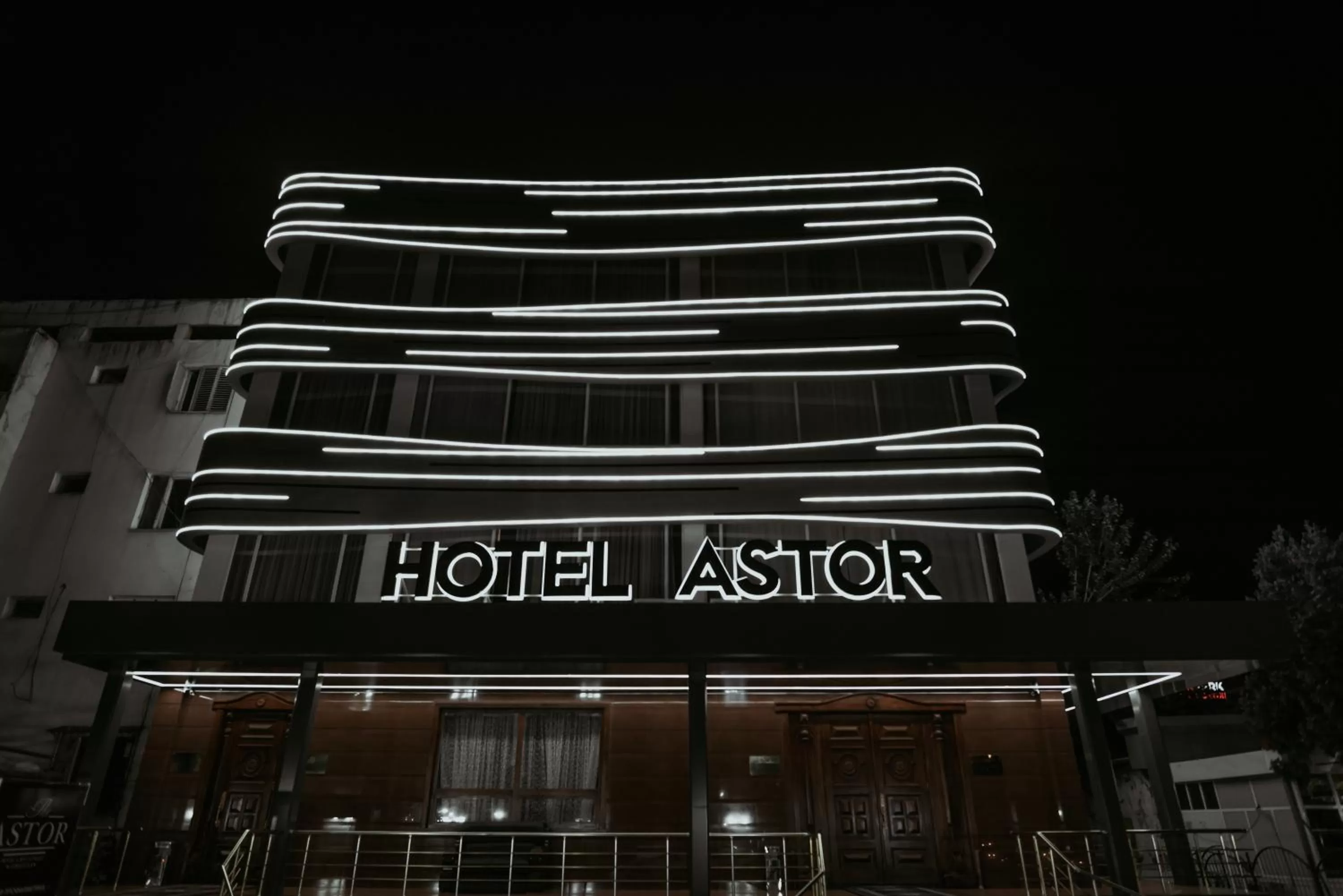 Property building in Astor Hotel