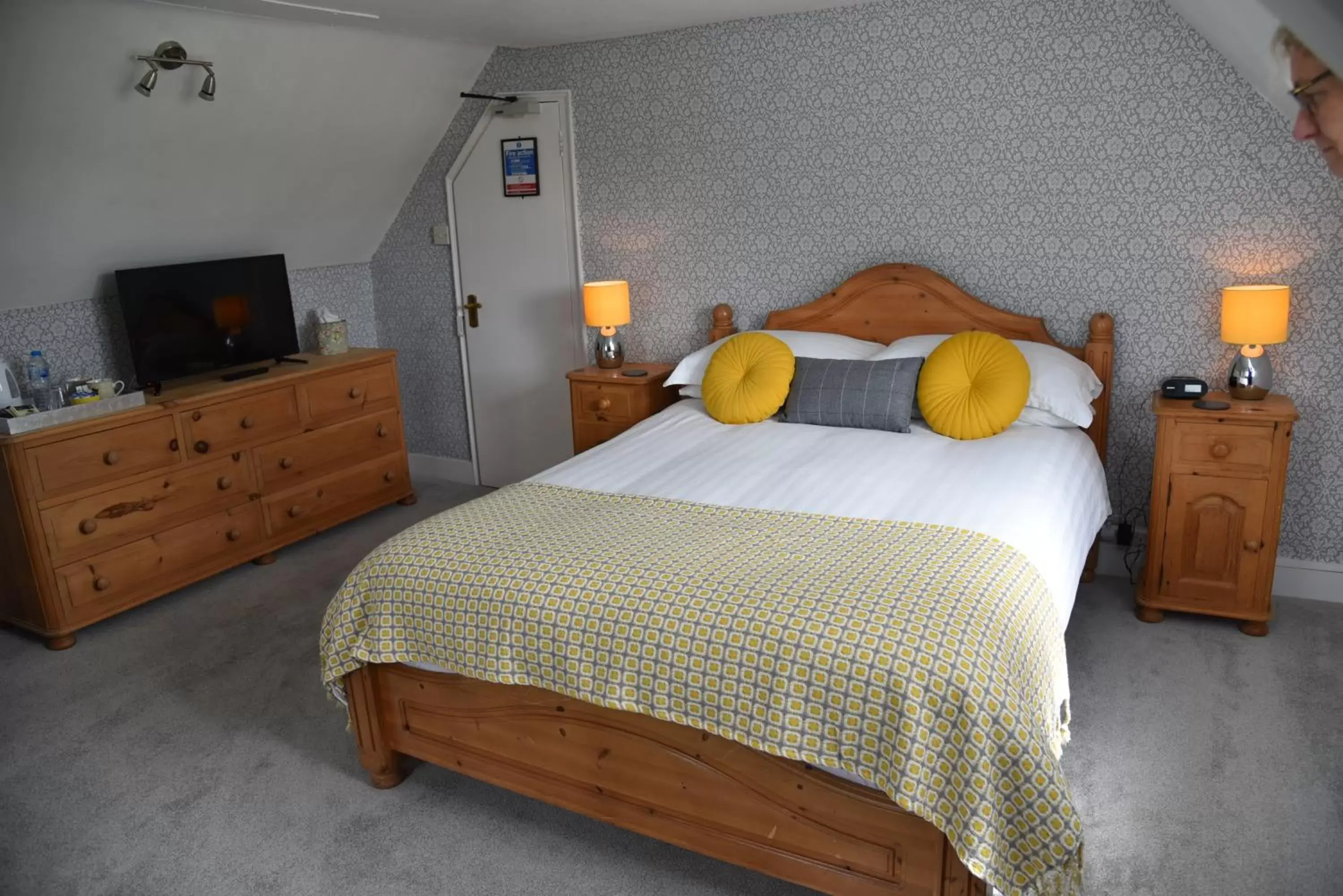 Bedroom, Bed in Lower Bryanston Farm