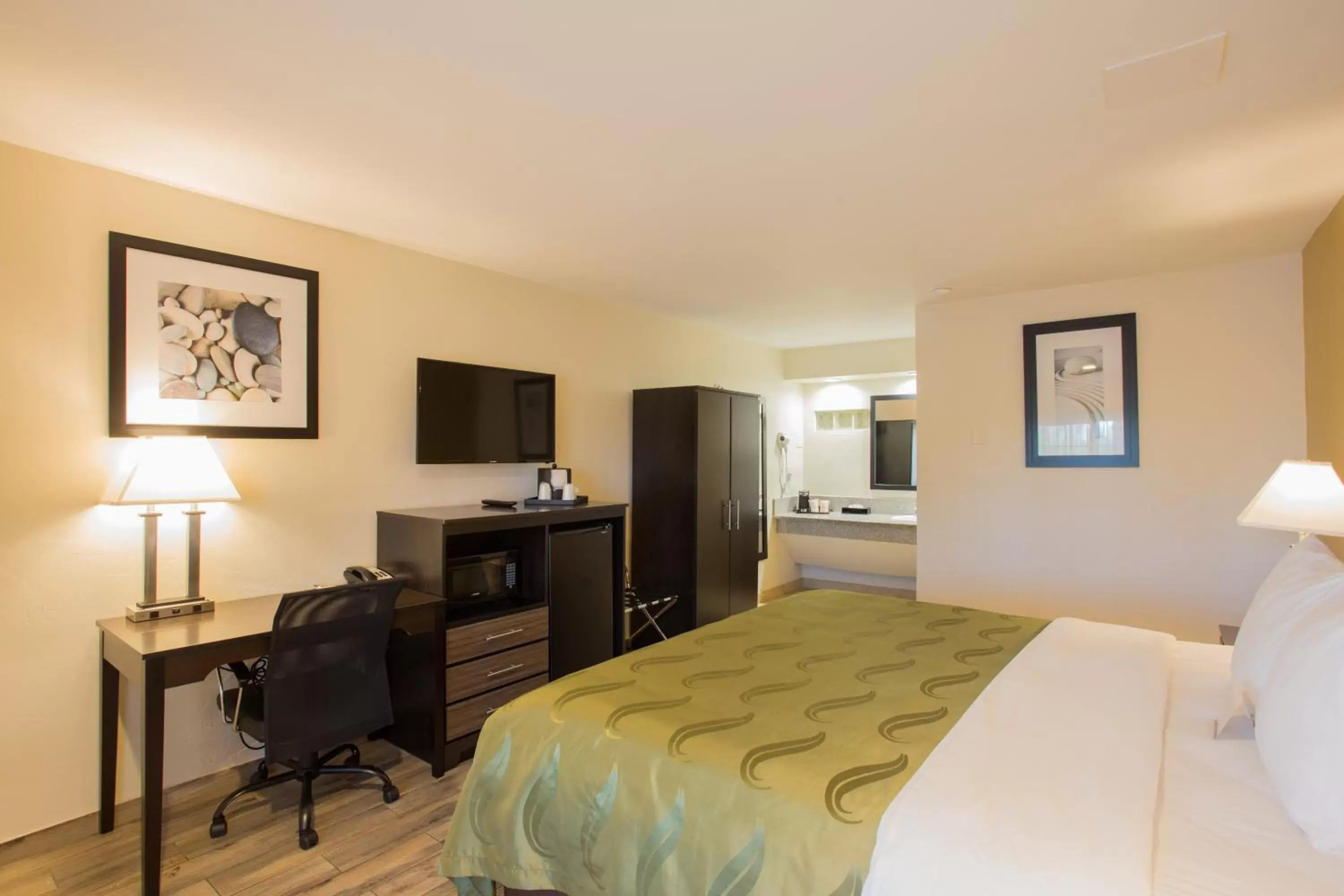 Standard King Room with Roll-in Shower - Accessible/Non-Smoking in Quality Inn Escondido Downtown