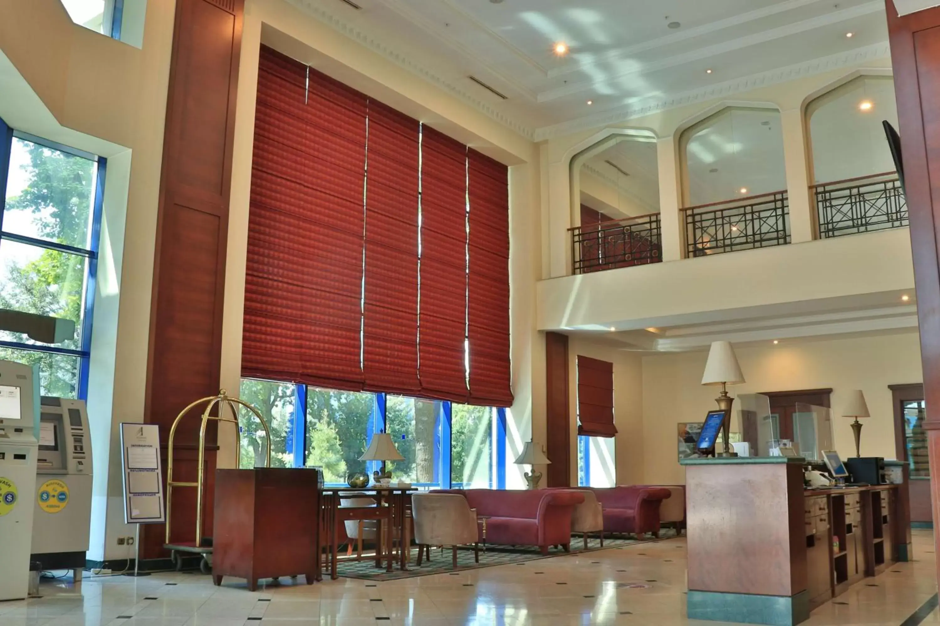 Lobby or reception in Radisson Blu Hotel, Tashkent