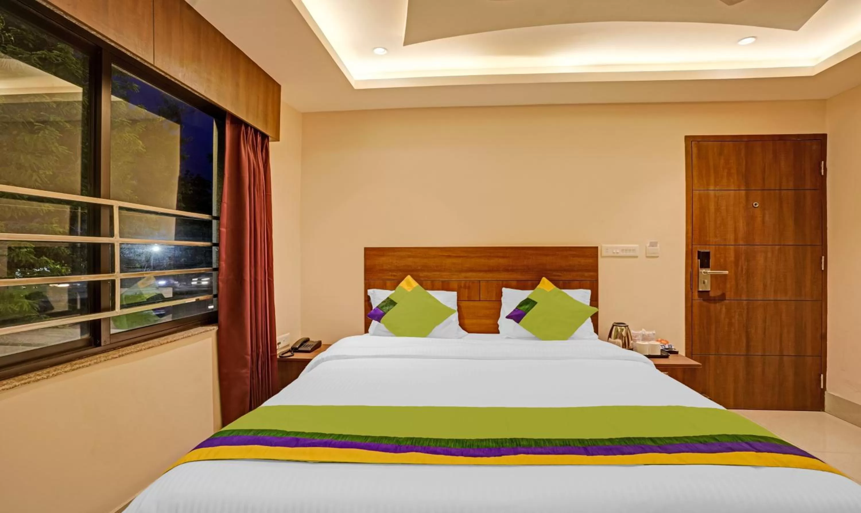 Bedroom, Bed in Treebo Indrapuri Hotel & Resort, Siliguri Junction