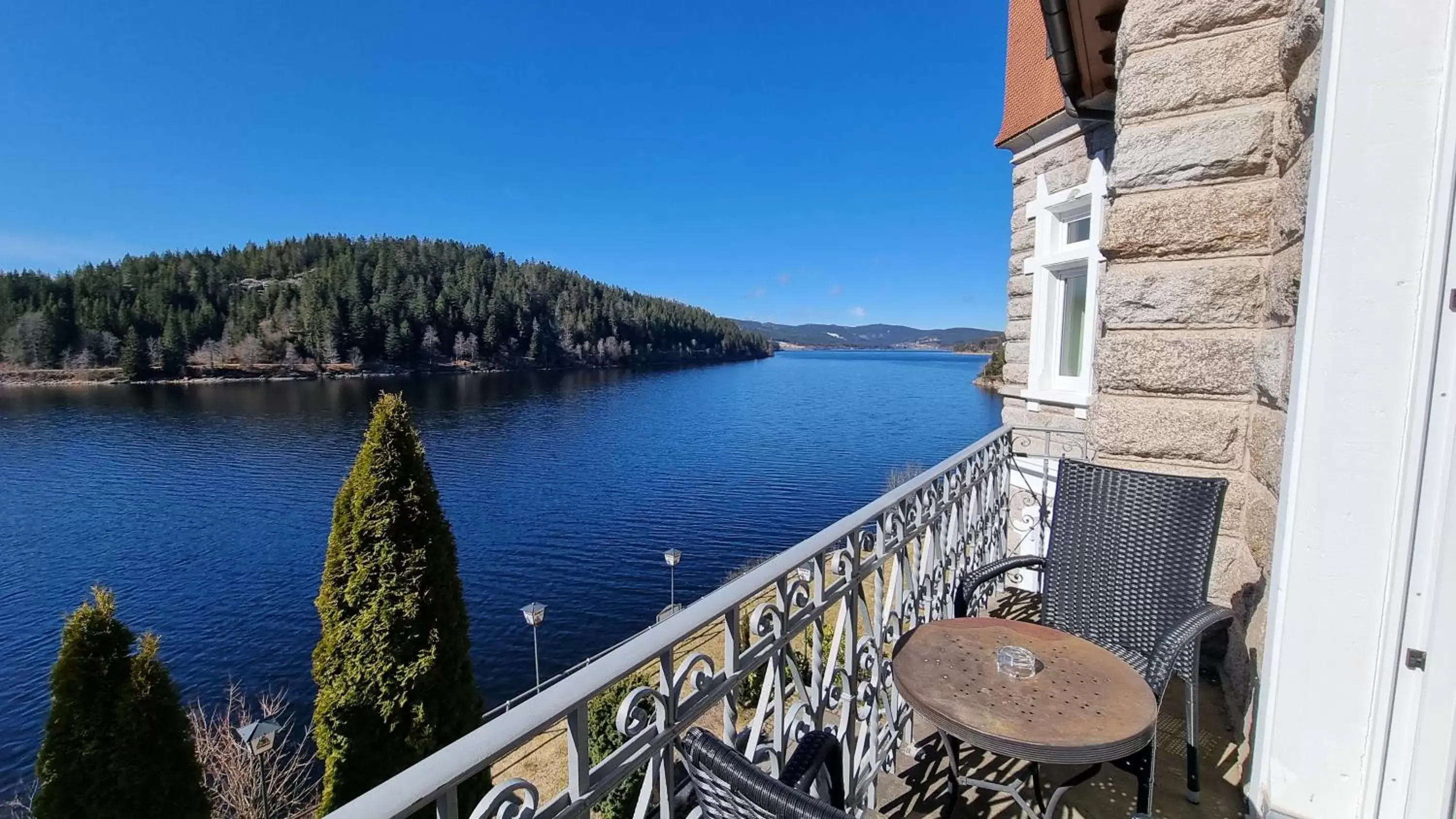 Balcony/Terrace in Seehotel Hubertus