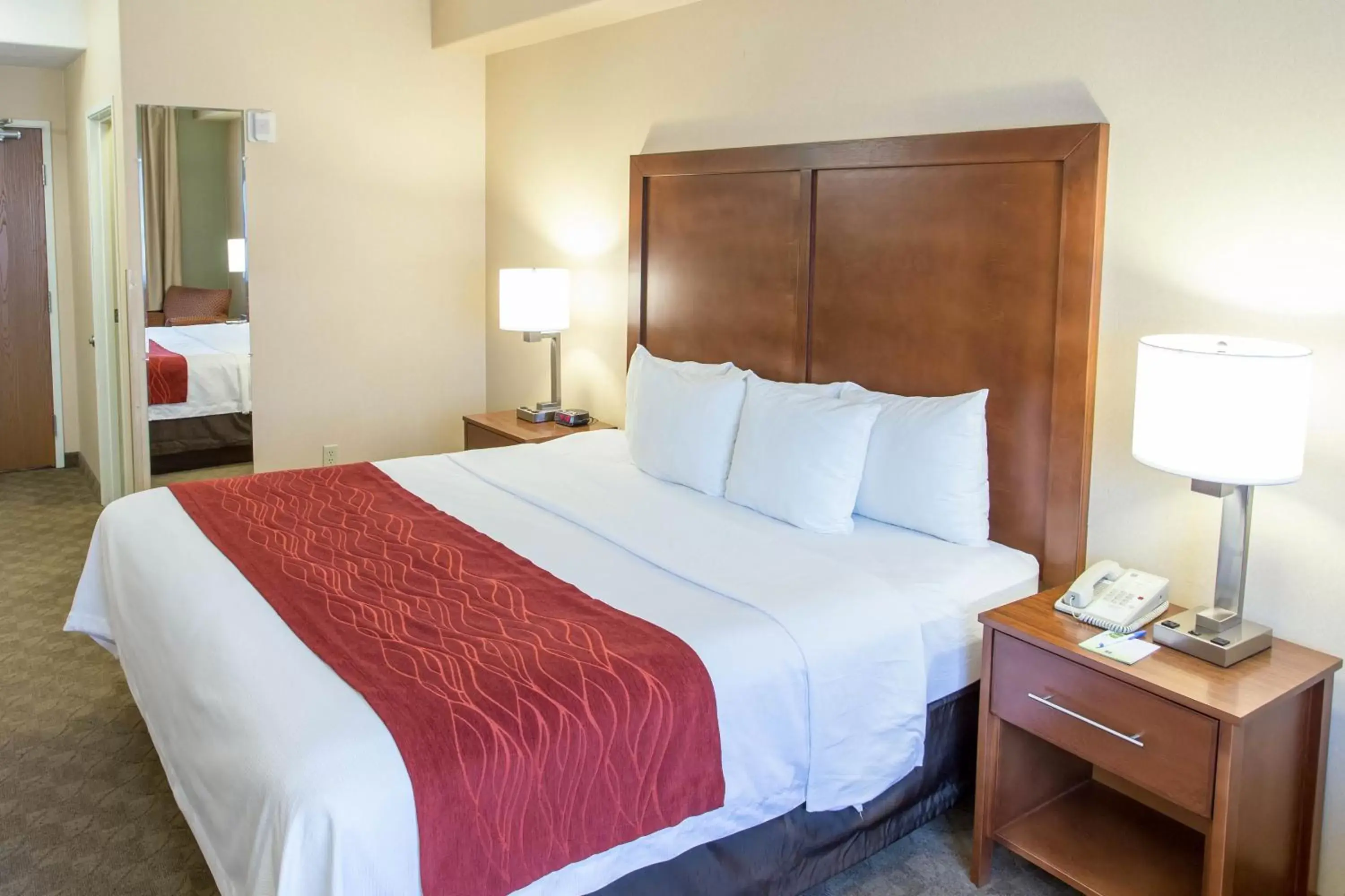 Bed in Comfort Inn Fort Morgan Bed in Comfort Inn Fort Morgan