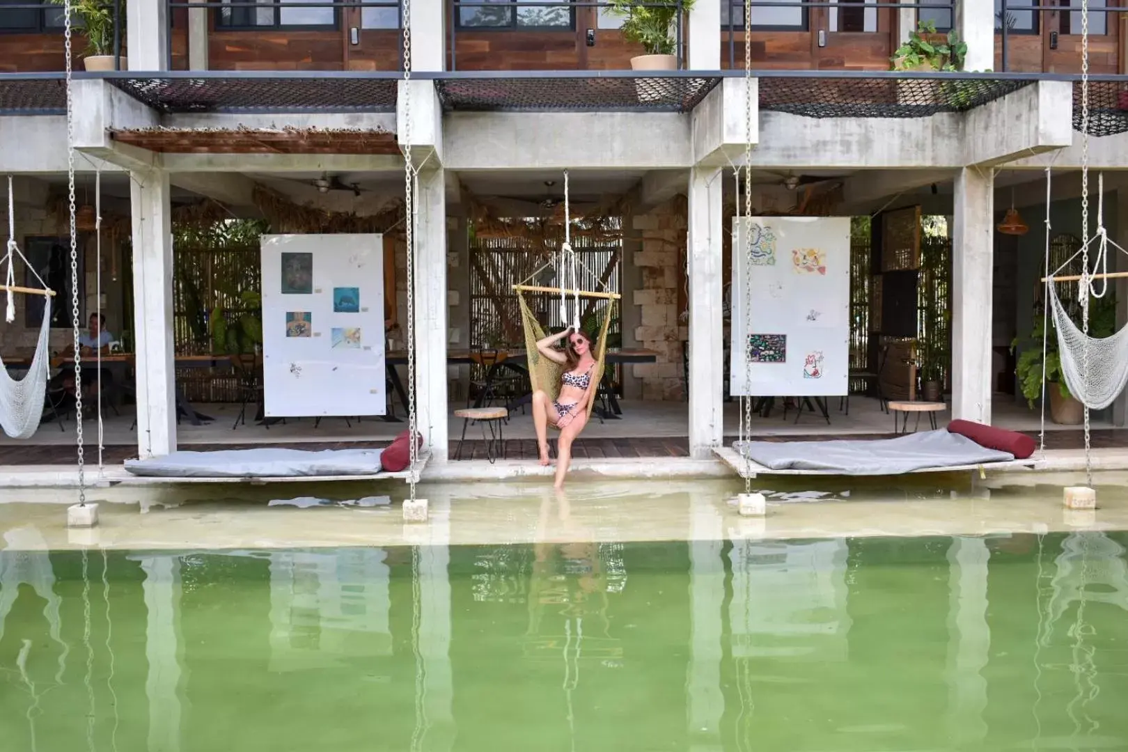 Swimming Pool in Hotel Makaabá Eco-Boutique