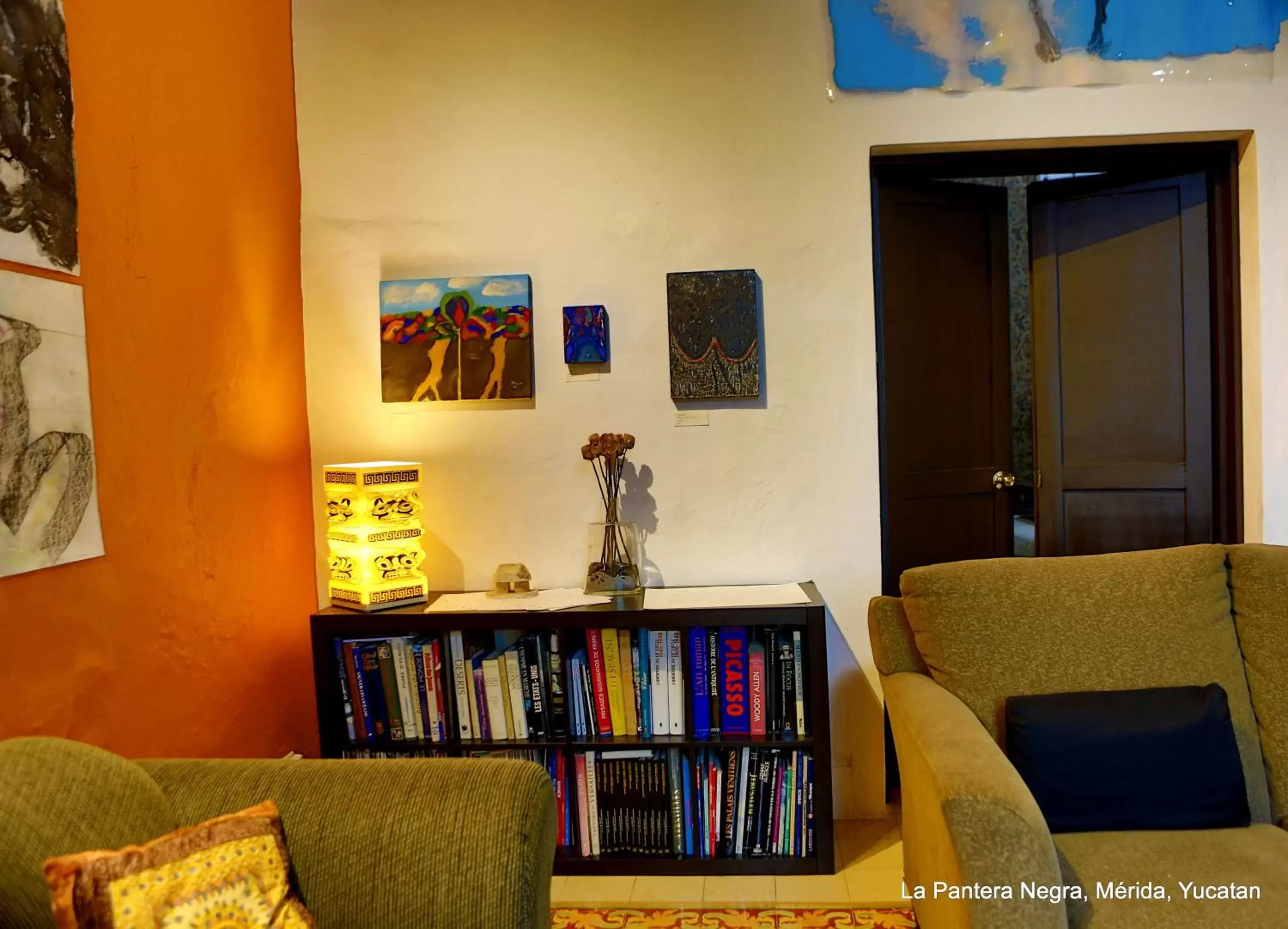 Library, Seating Area in La Pantera Negra