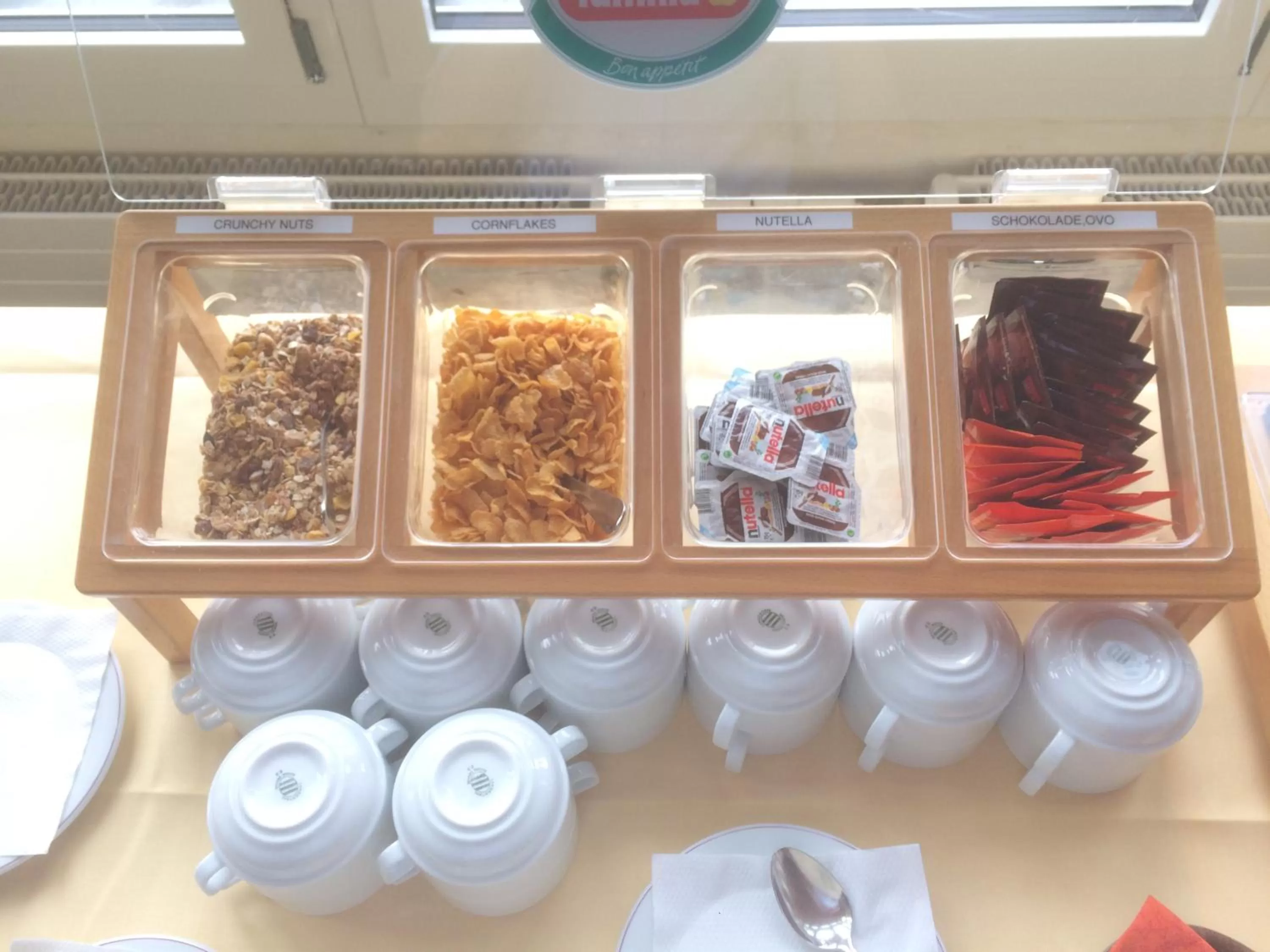 Breakfast in Hotel Restaurant Heidihof