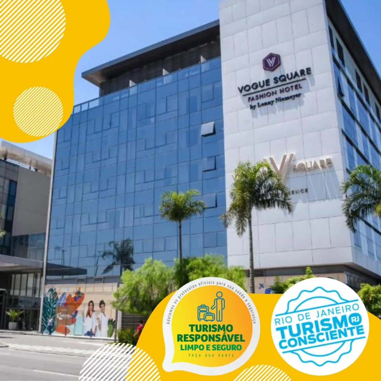 Property building in Square Design Hotel