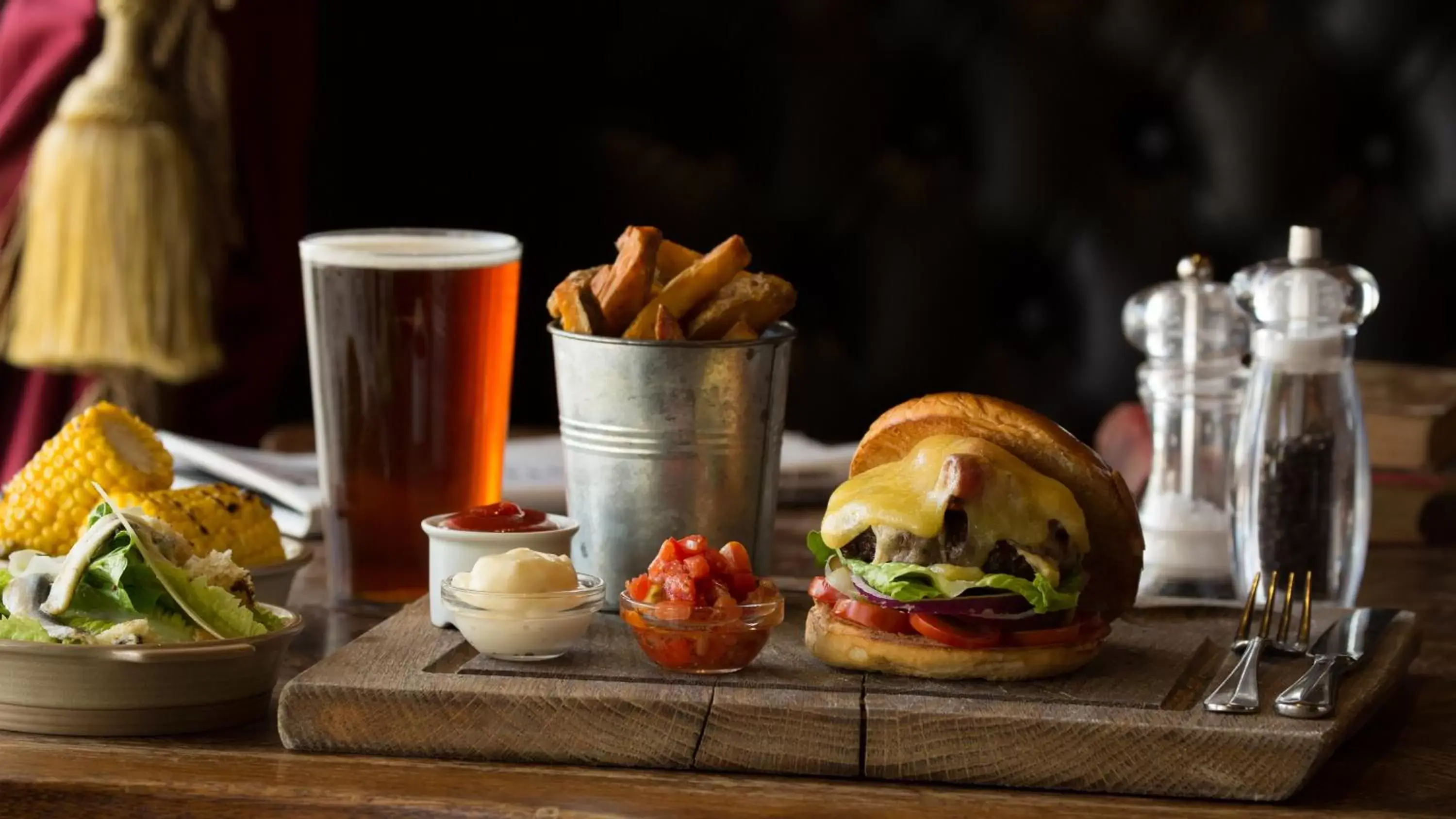 Food close-up in The Tunbridge Wells Hotel