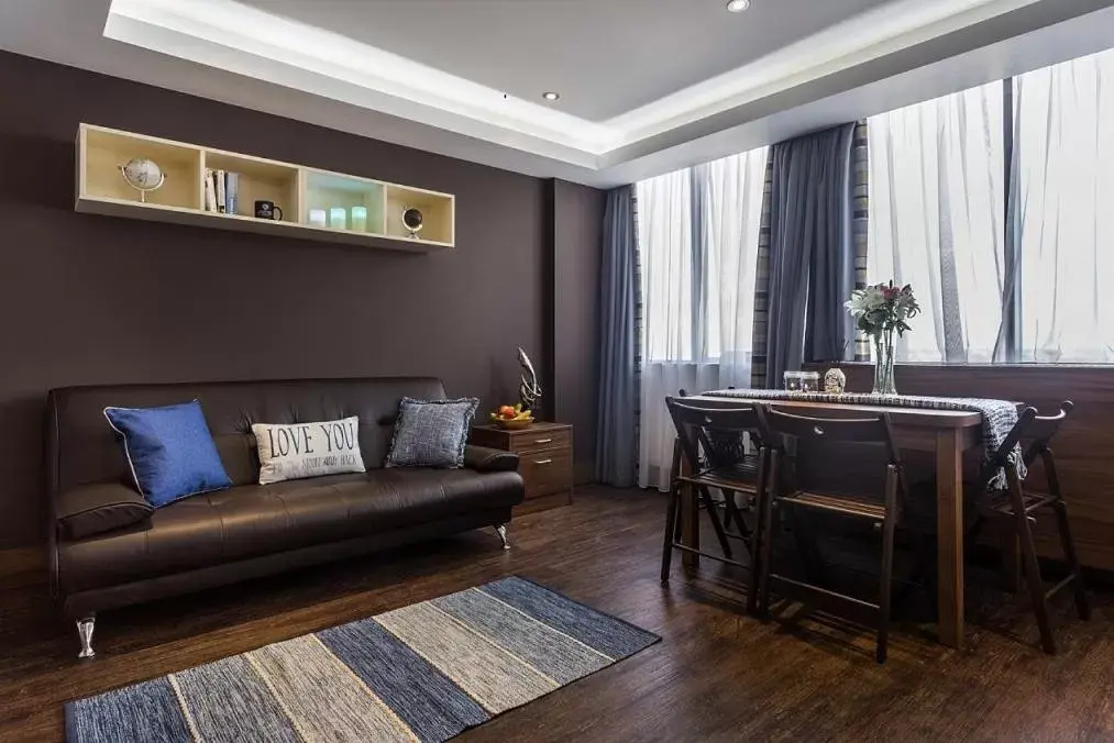 Seating Area in Livin' Serviced Apartments