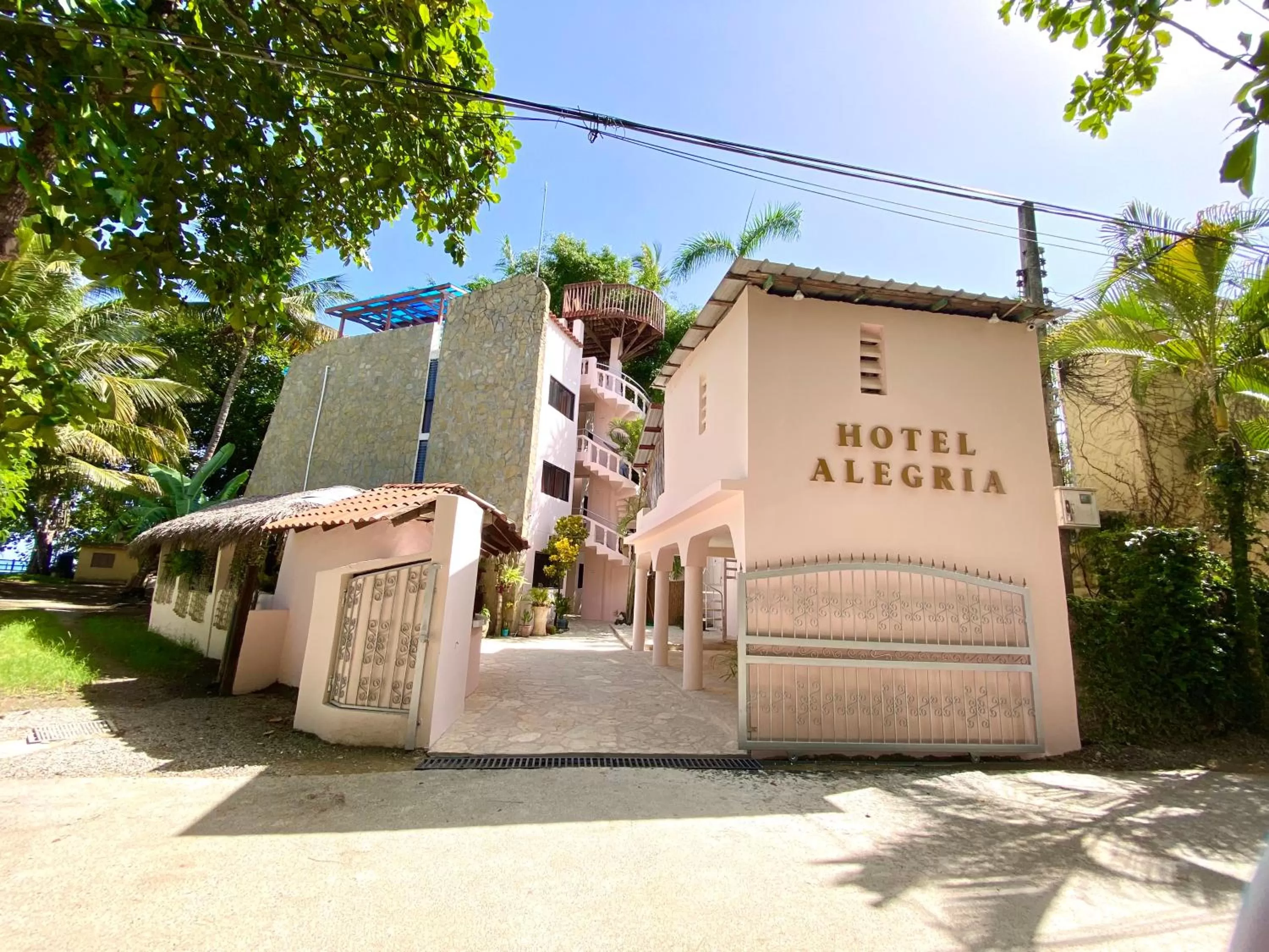Property building in Hotel Alegria
