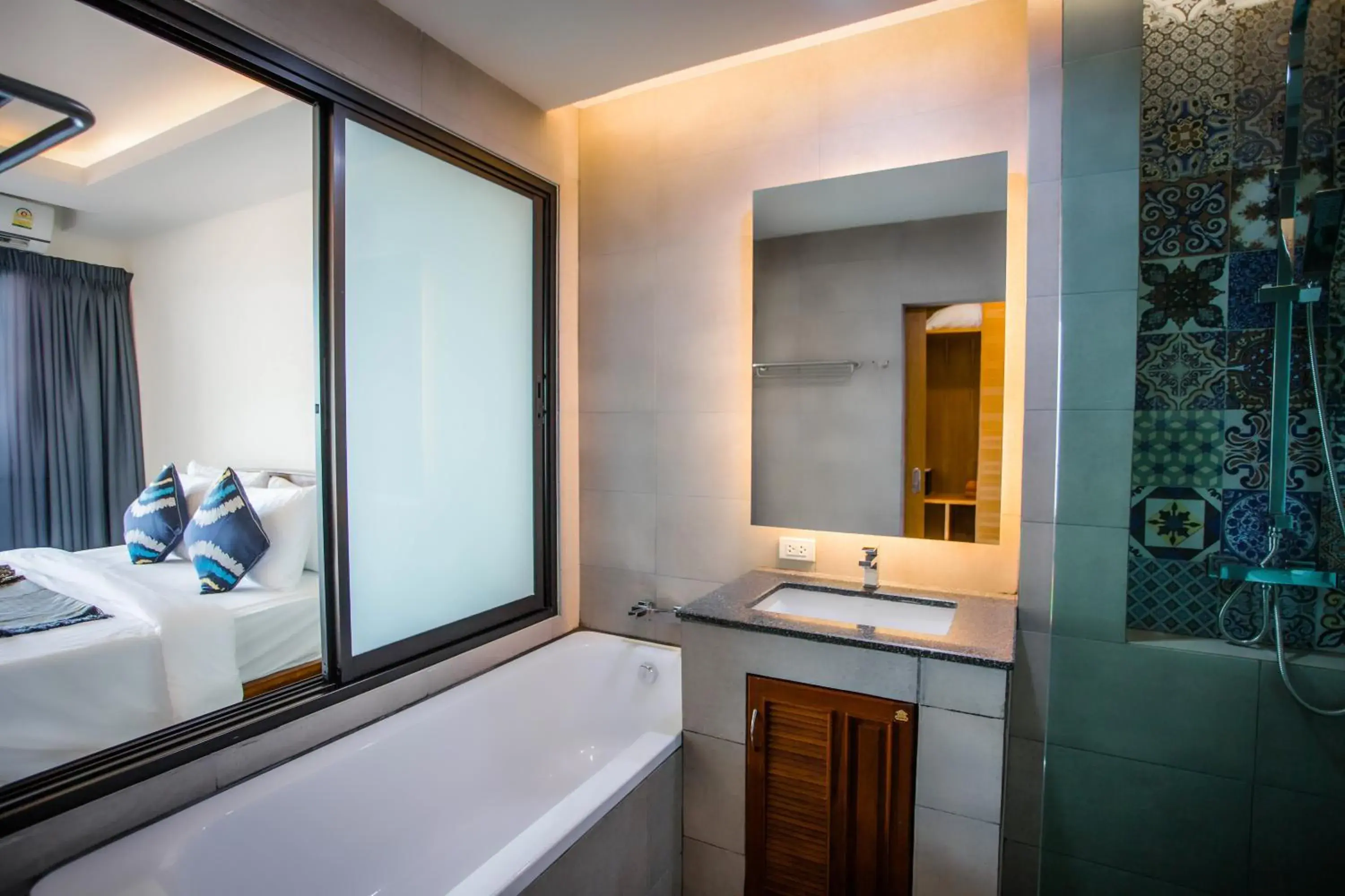 Bathroom in Samui Bayview Resort & Spa