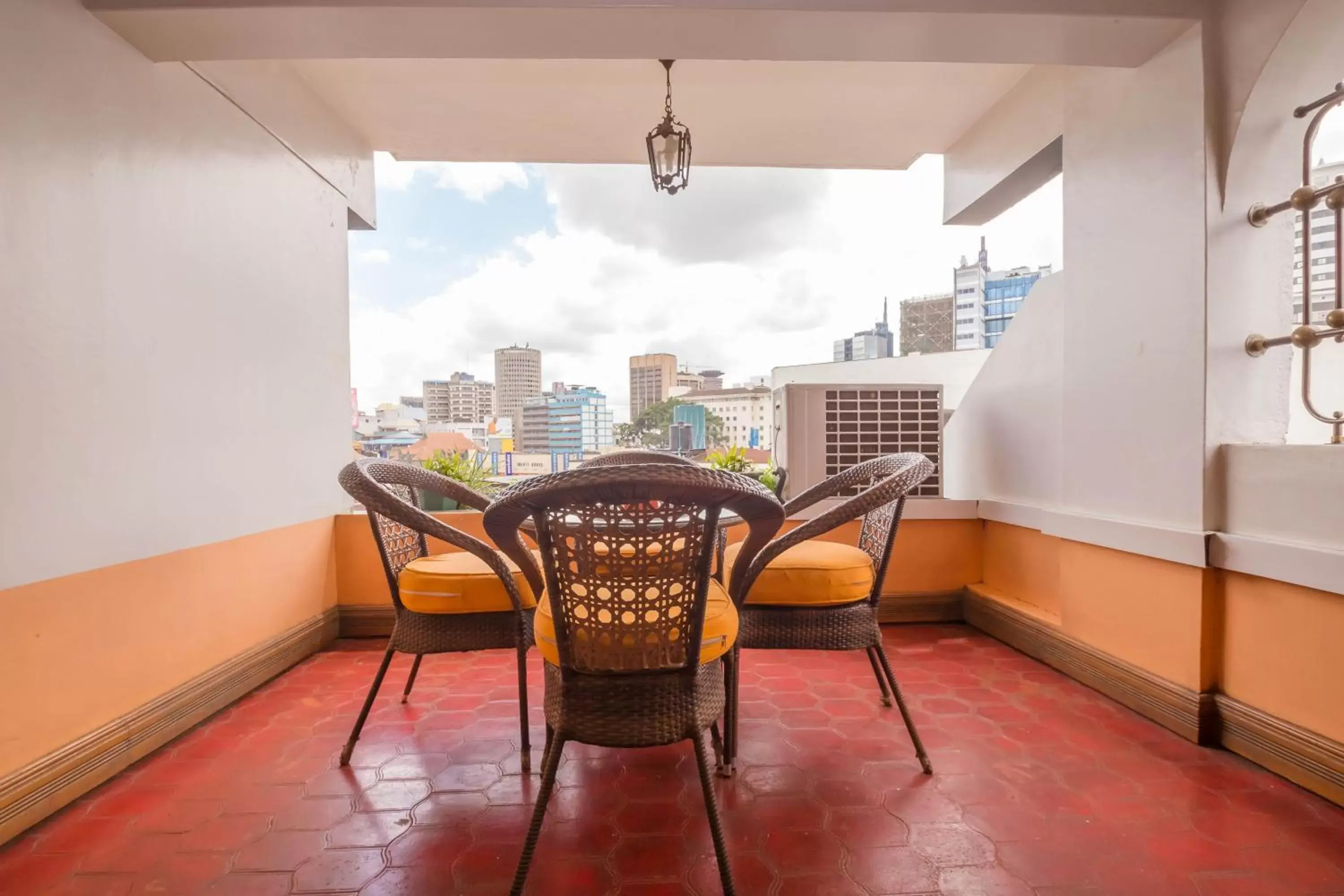 Balcony/Terrace in Marble Arch Hotel