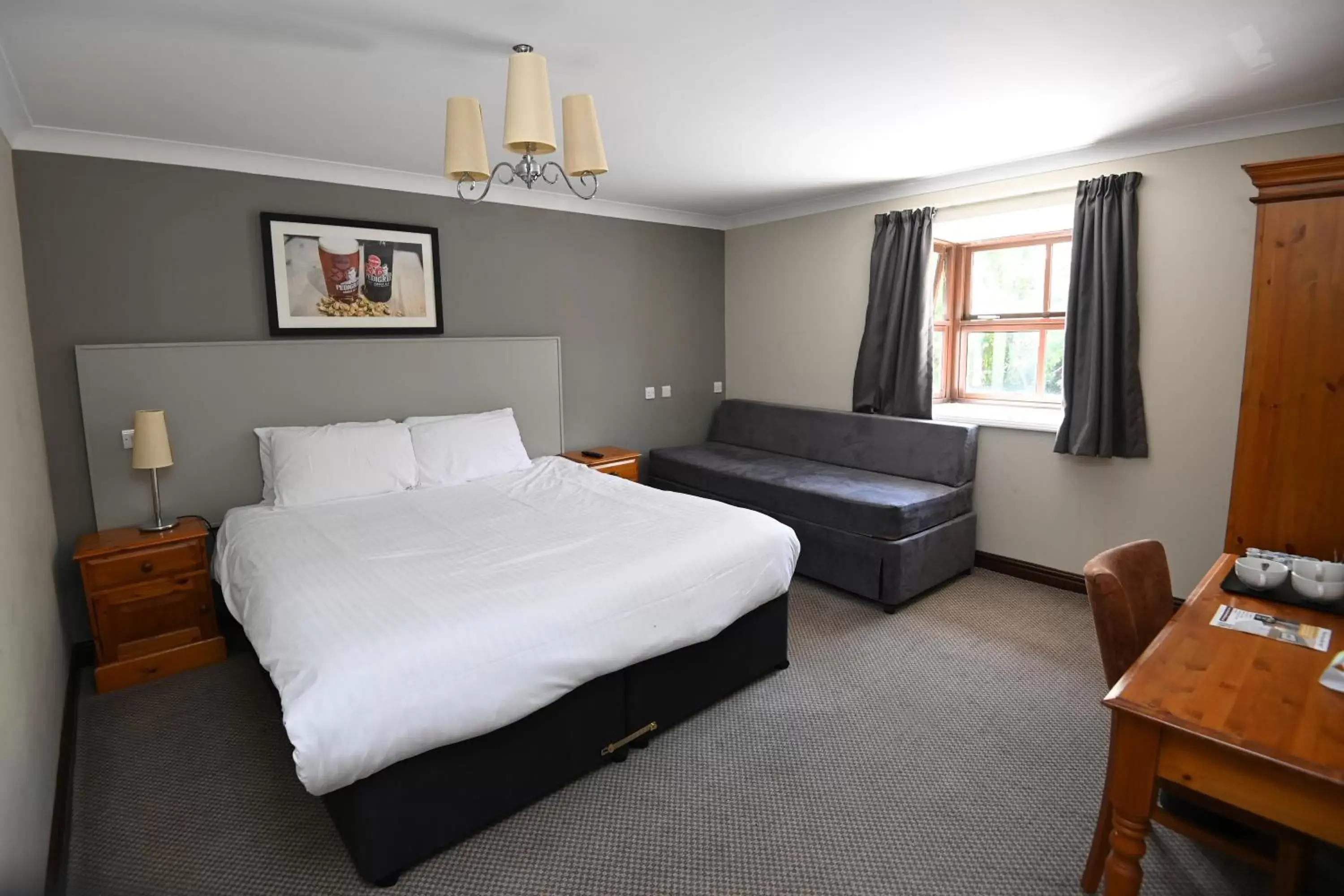 Bedroom, Bed in Admiral's Table, Bridgwater by Marston's Inns