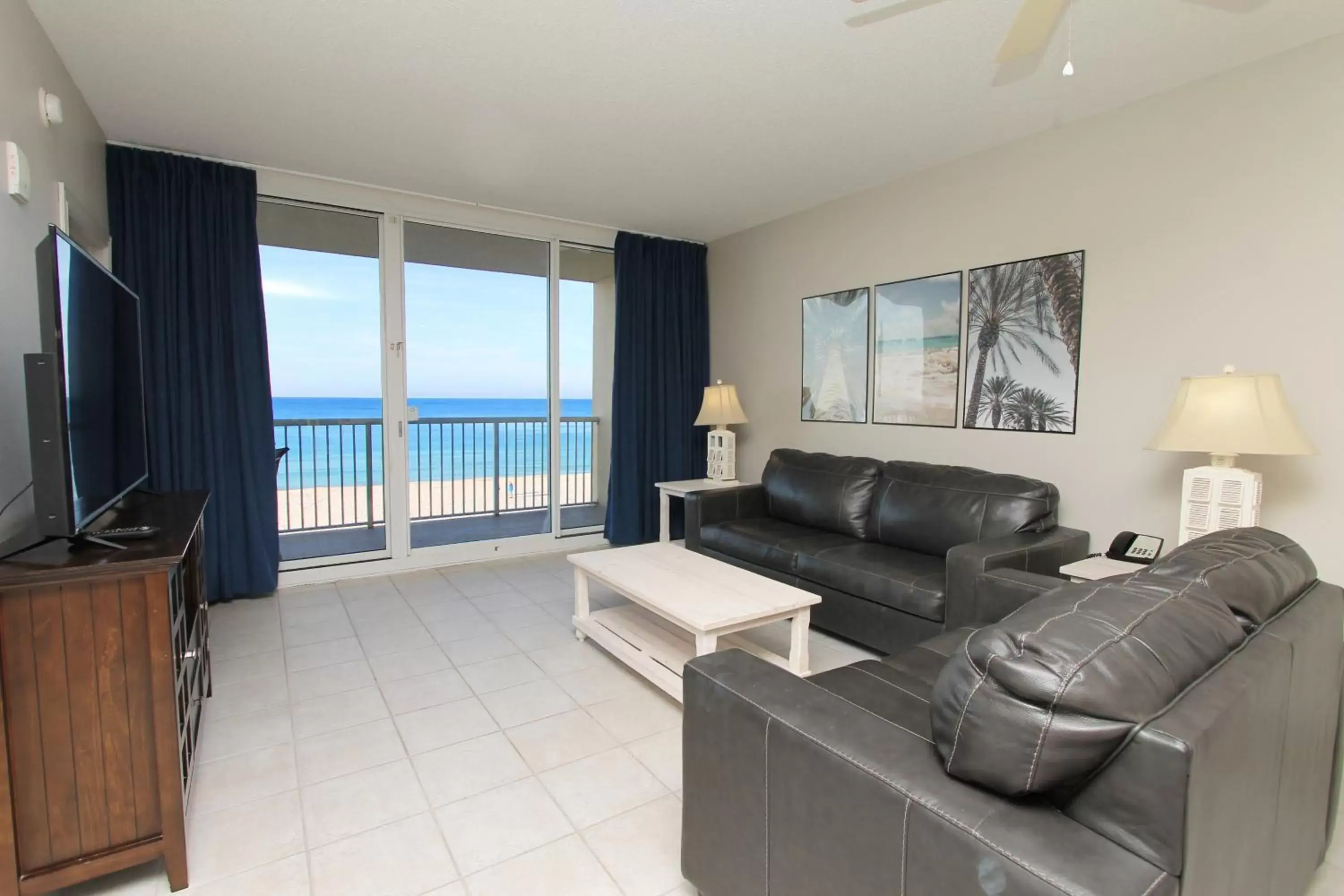 View (from property/room), Seating Area in Majestic Beach Resort, Panama City Beach, Fl