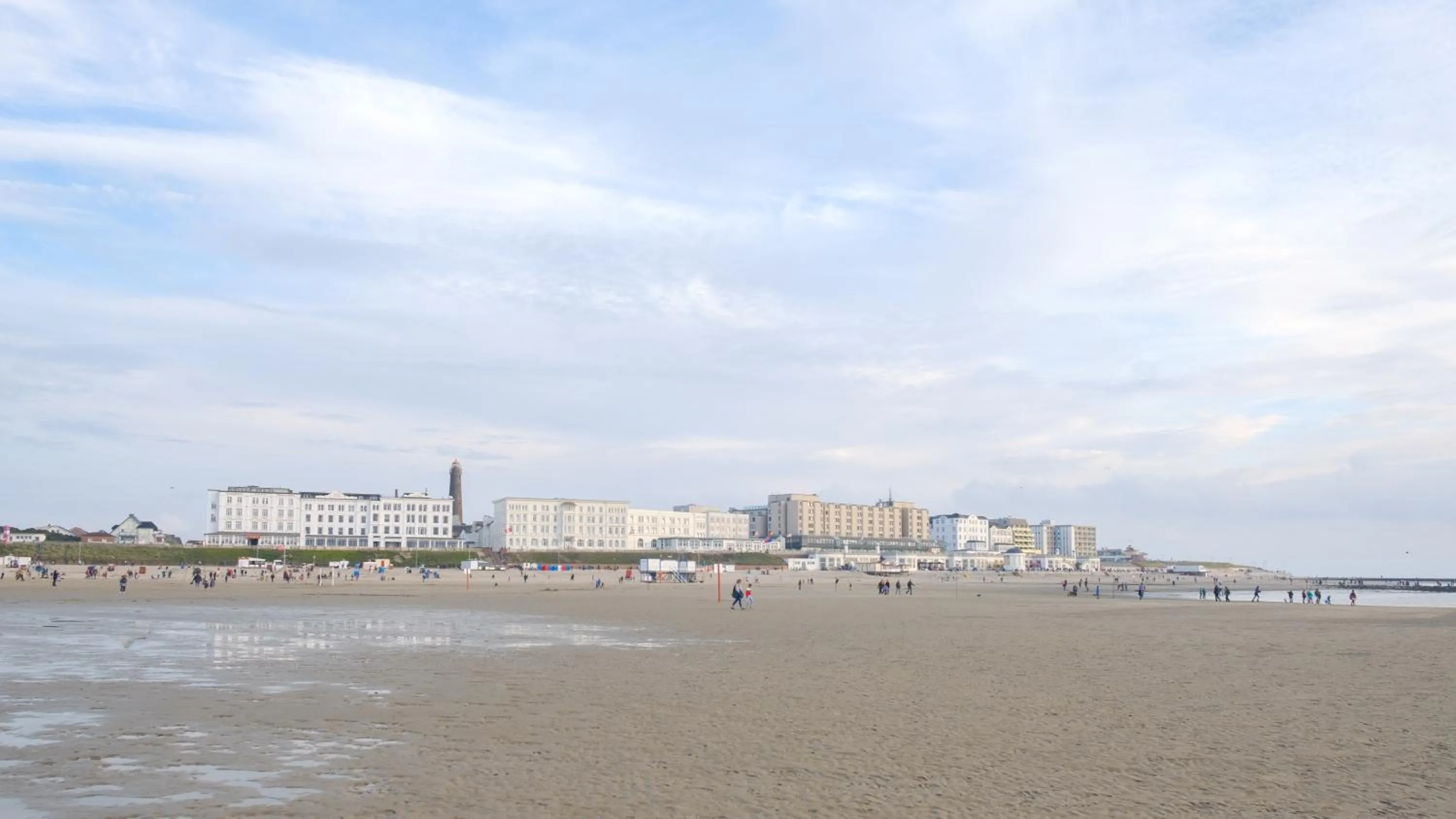 Beach in Nordsee Hotel Borkum