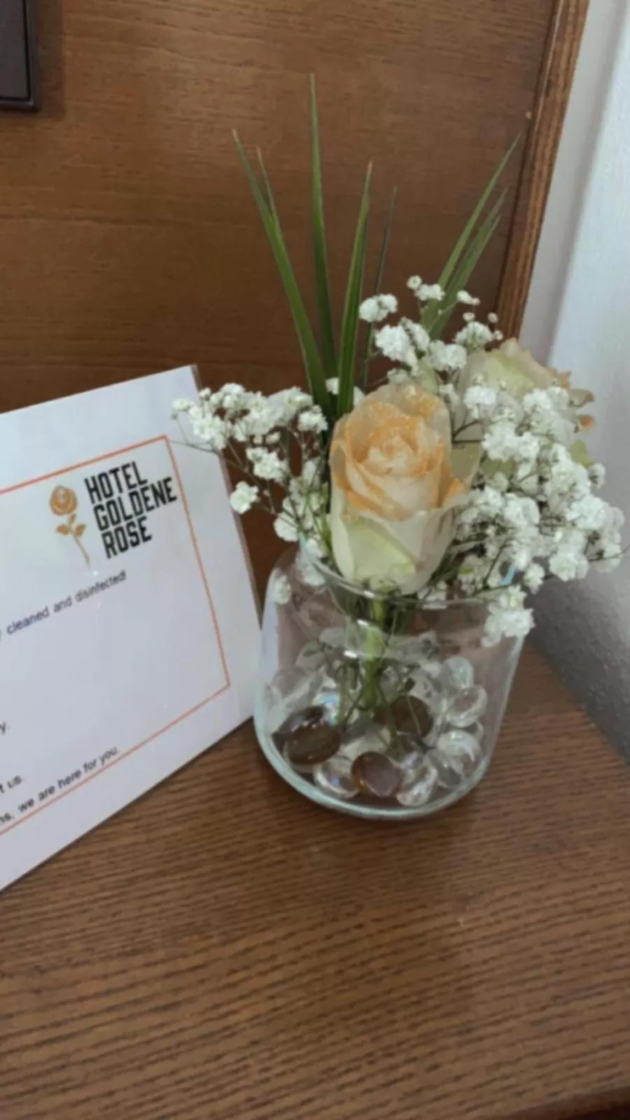 Decorative detail in Hotel Goldene Rose