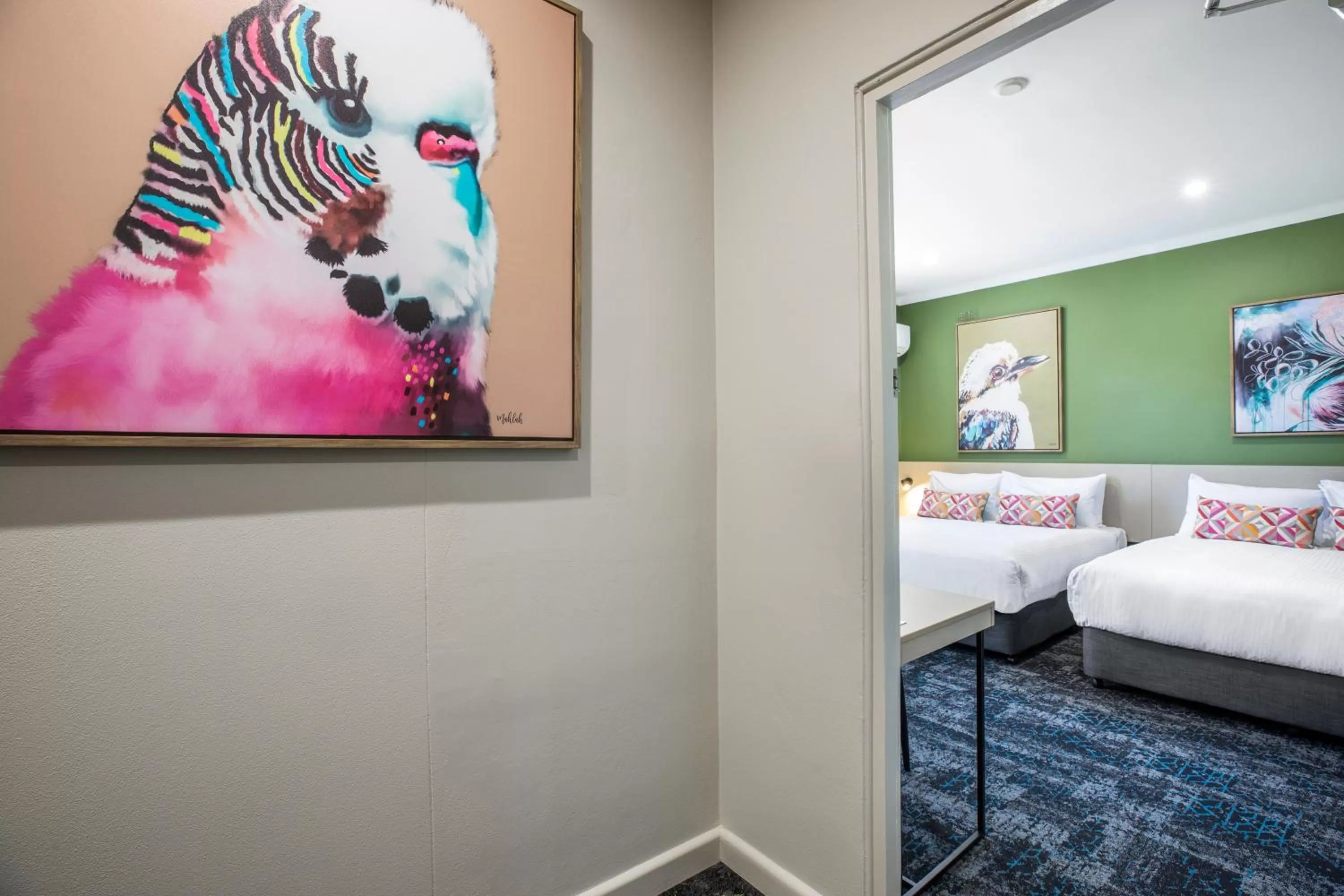 Bed in Nightcap at Pritchards Hotel