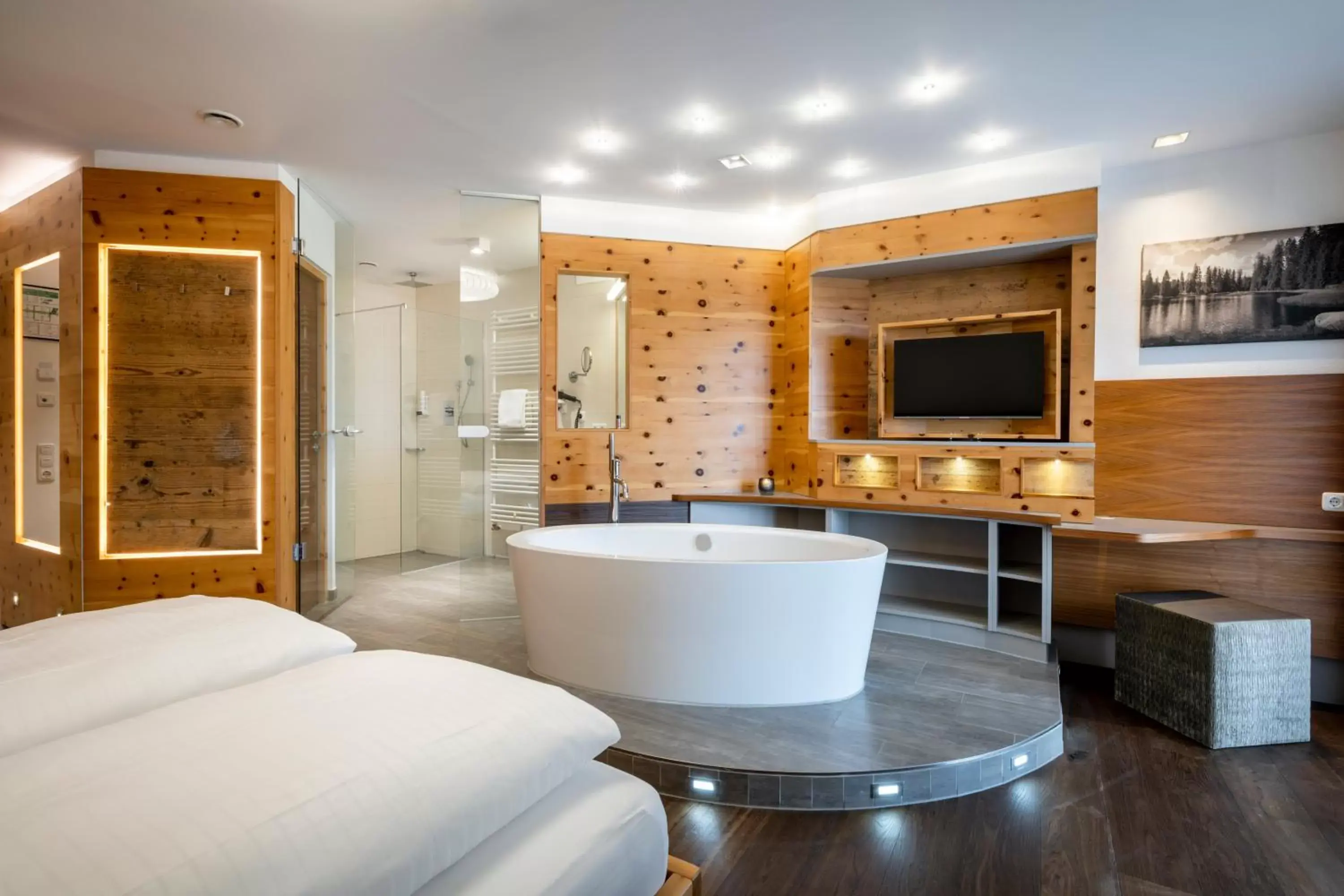 Bathroom in Hüttenhof - Wellnesshotel & Luxus-Bergchalets - Adults only