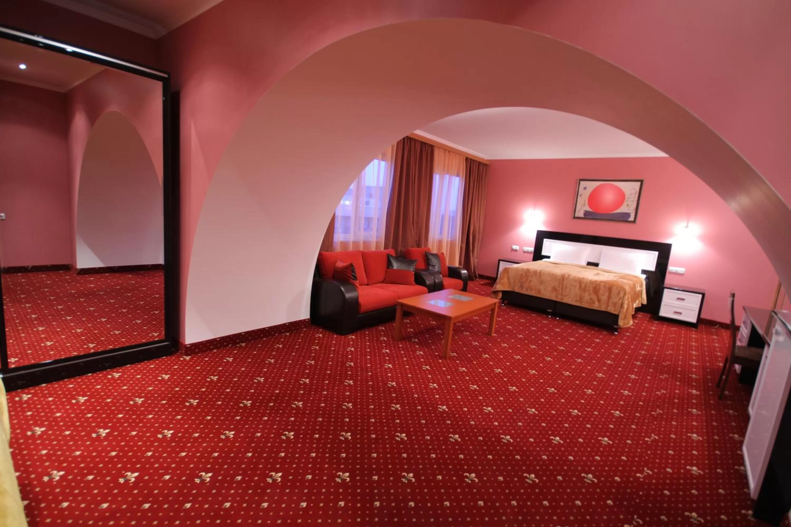 Bedroom, Bed in Erebuni Hotel Yerevan