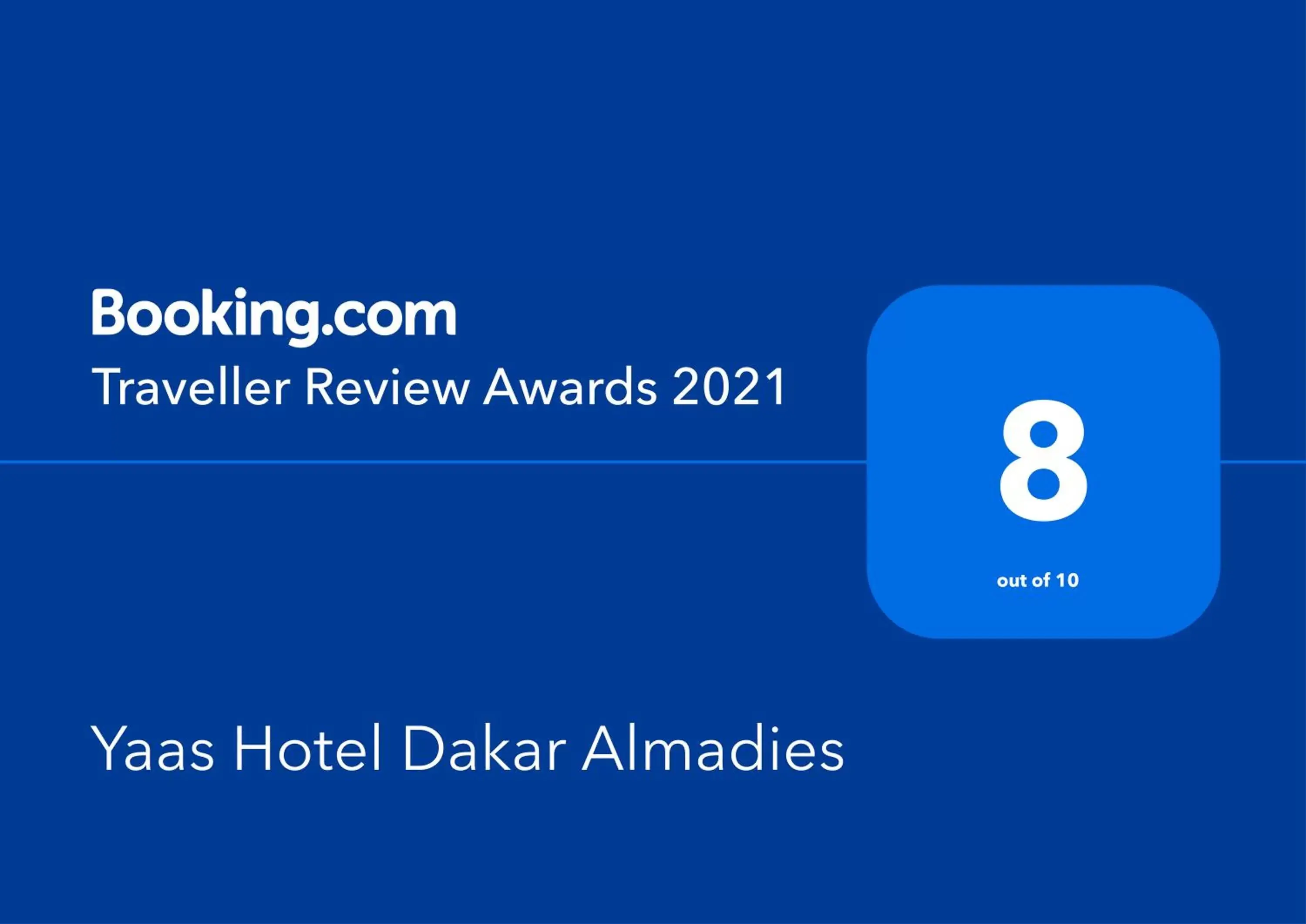 Logo/Certificate/Sign/Award in Yaas Hotel Dakar Almadies