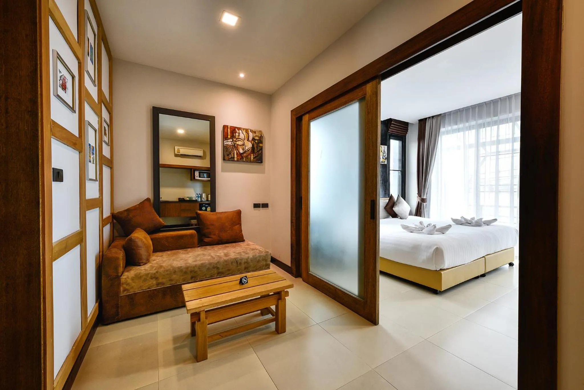 Bed in Casa Bella Phuket