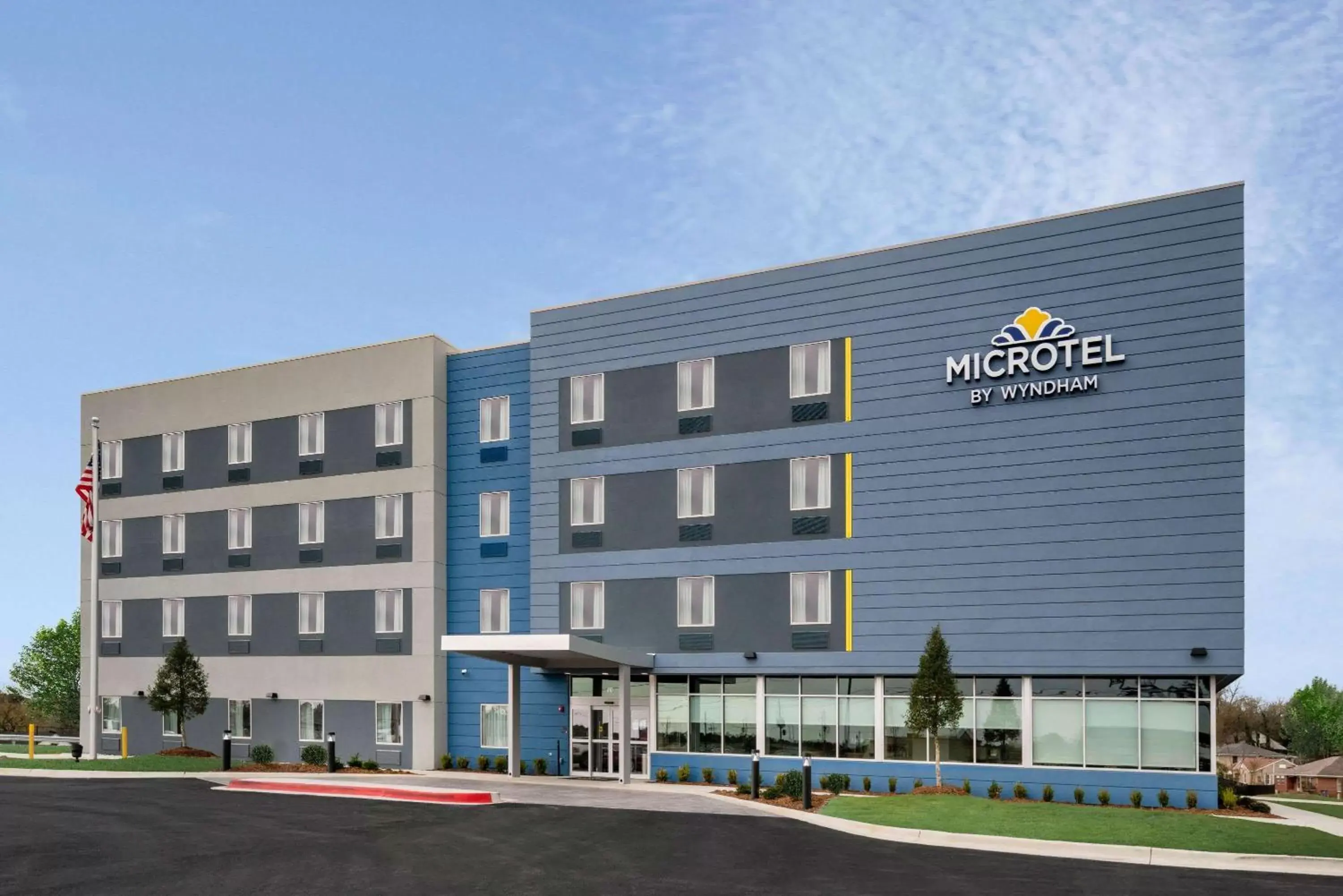 Property building in Microtel Inn & Suites by Wyndham Hot Springs