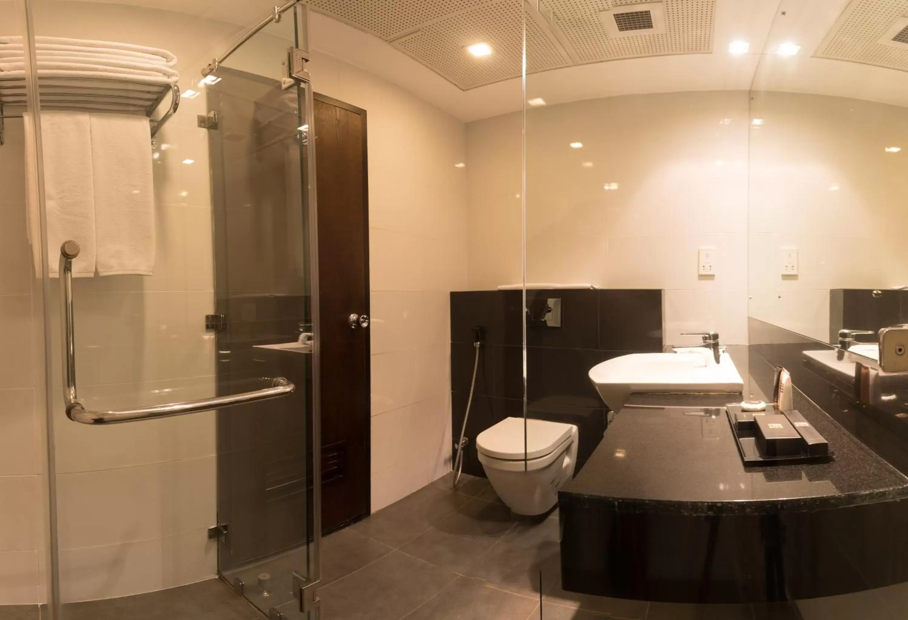 Shower, Bathroom in Renuka City Hotel