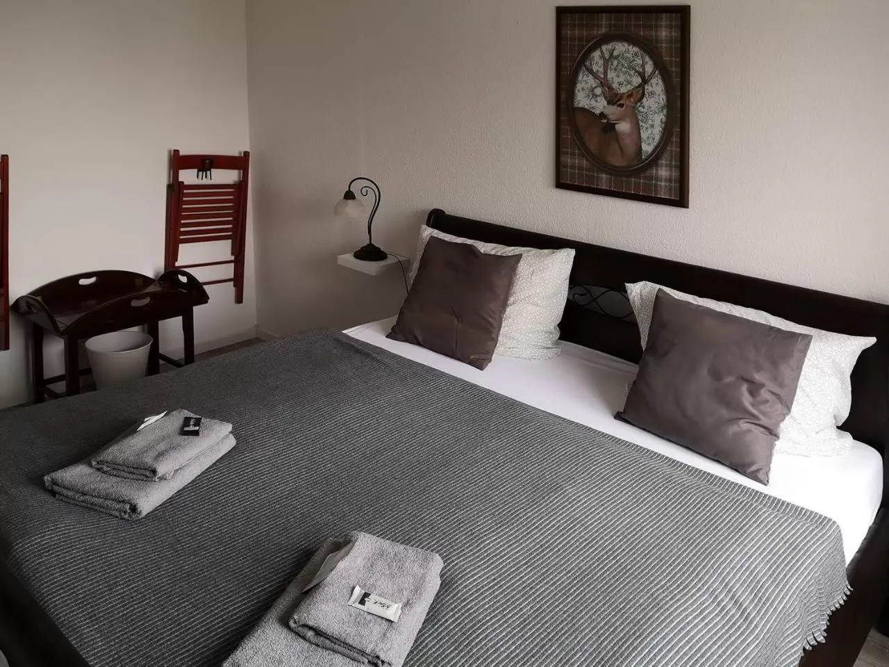 Bed in Landlust Hotel