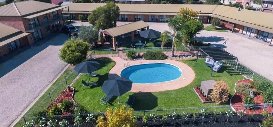 Bird's eye view in Statesman Motor Inn