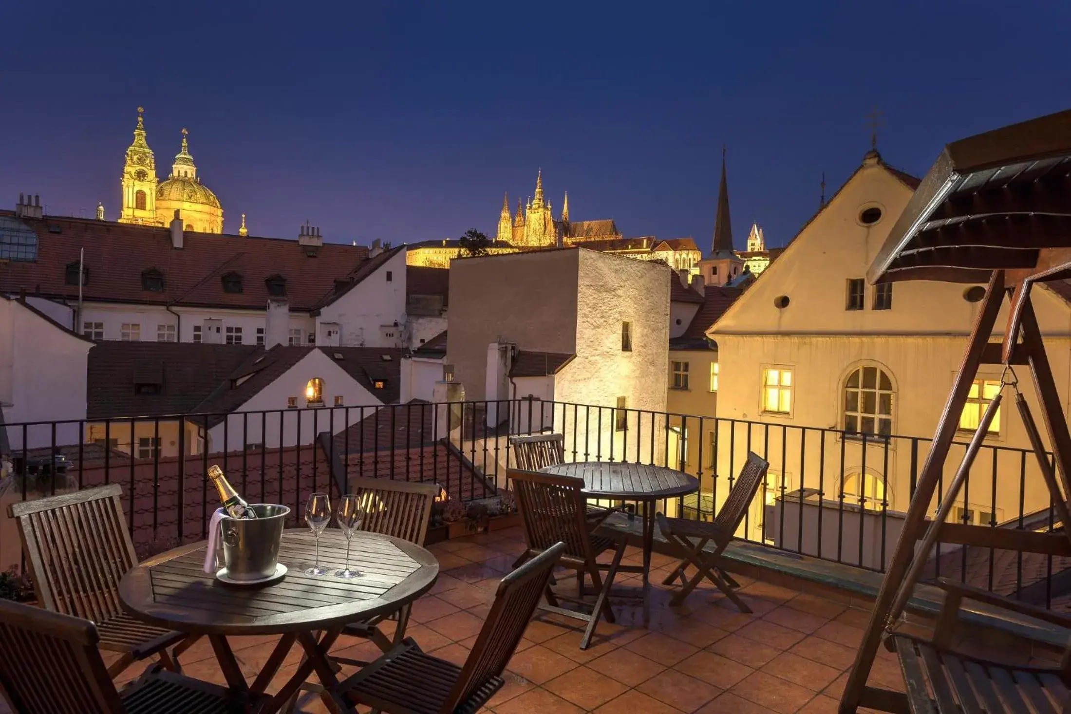 Balcony/Terrace in Hotel Pod Věží