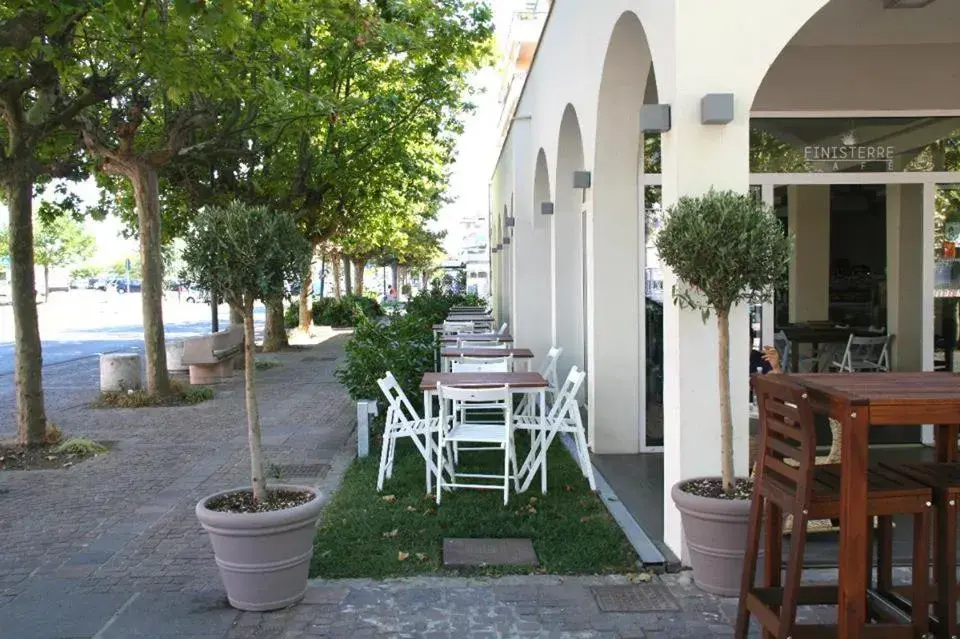 Property building, Patio/Outdoor Area in Alba Hotel