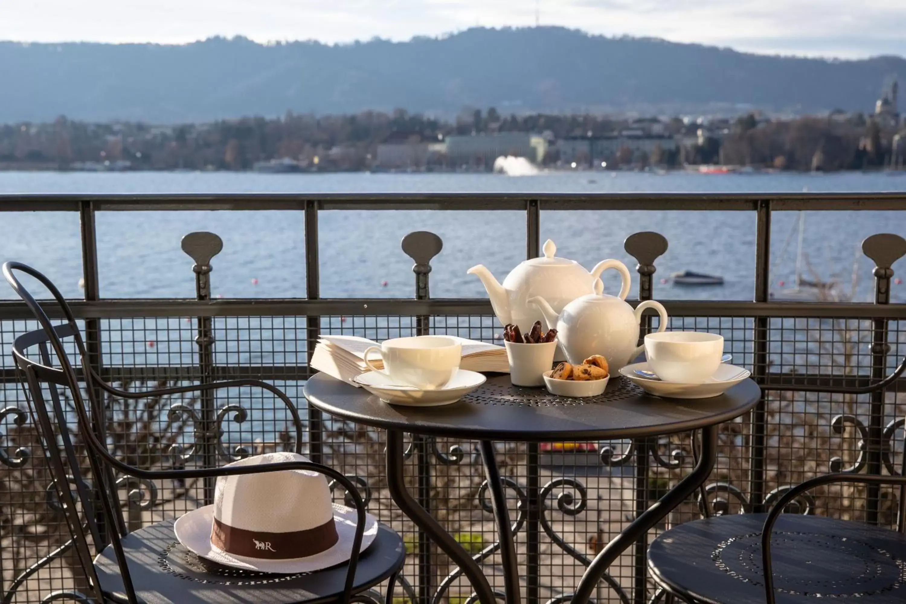 Balcony/Terrace in La Réserve Eden au Lac Zurich