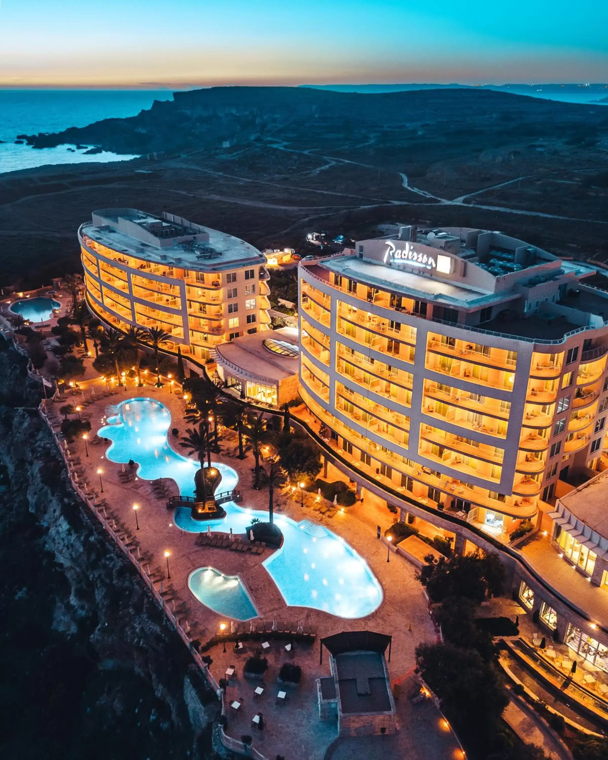 Natural landscape, Bird's-eye View in Radisson Blu Resort & Spa, Malta Golden Sands