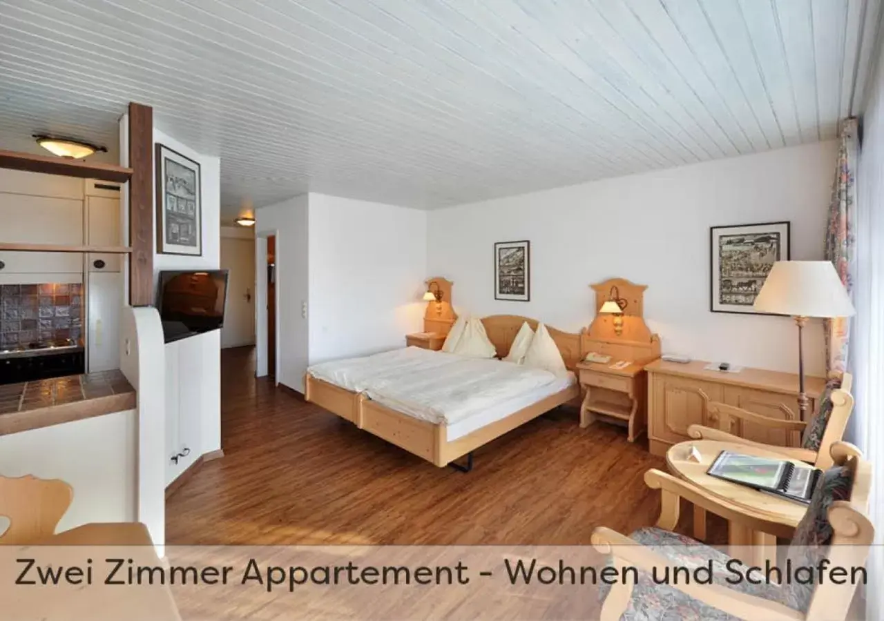 Living room in Aparthotel Eiger *** - Grindelwald