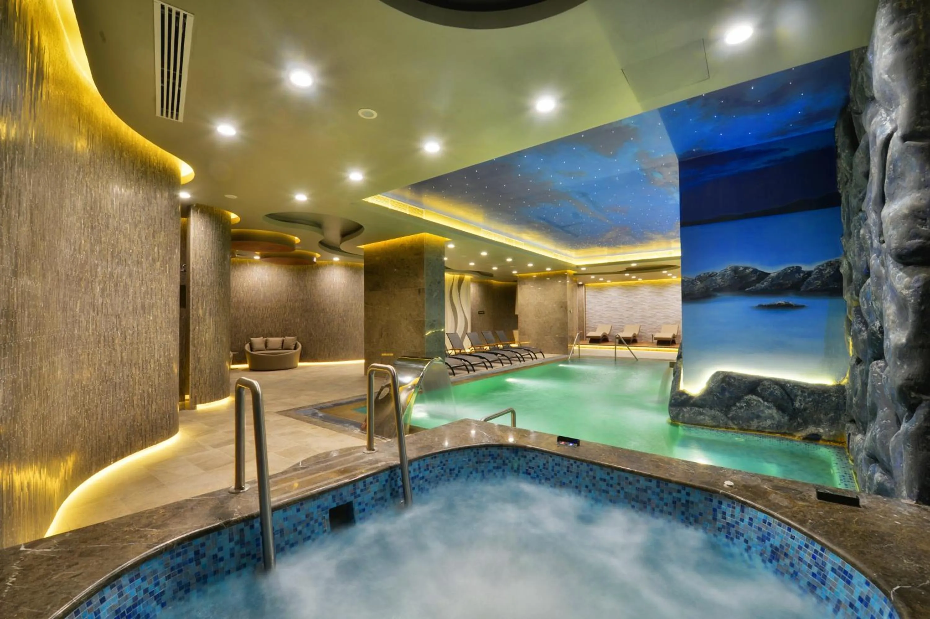 Hot Spring Bath in Marigold Thermal & Spa Hotel Bursa