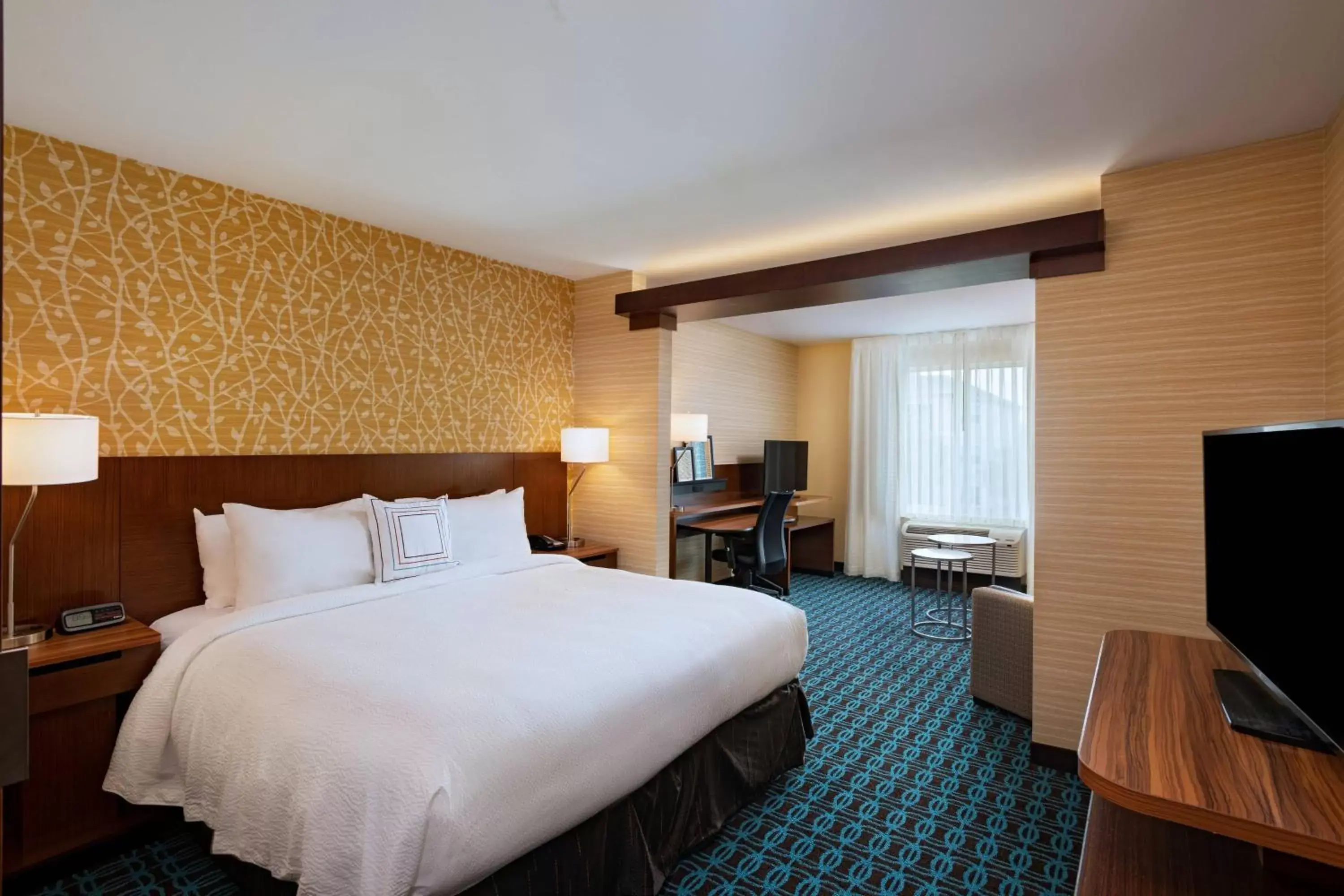 Bedroom, Bed in Fairfield Inn & Suites Houston Richmond