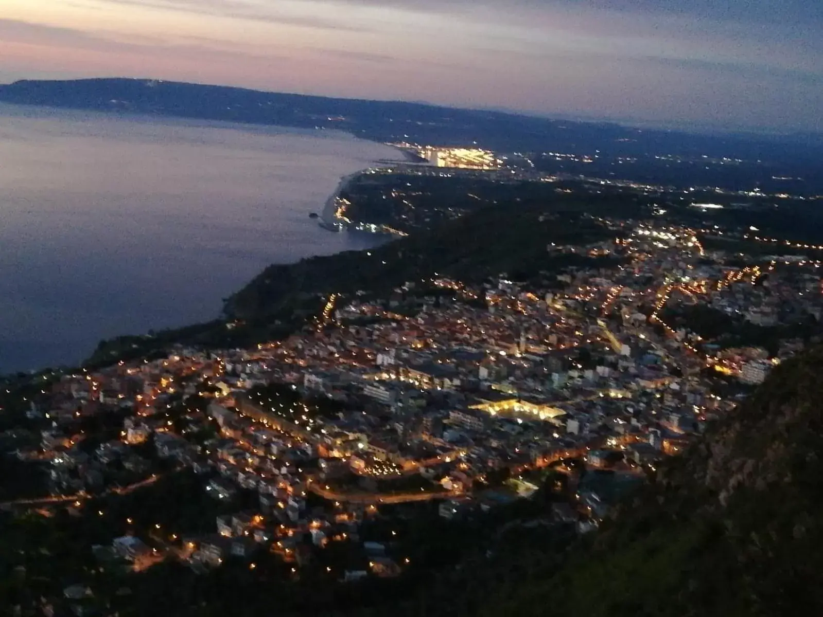 Natural landscape, Bird's-eye View in B&B Centrum Palmi