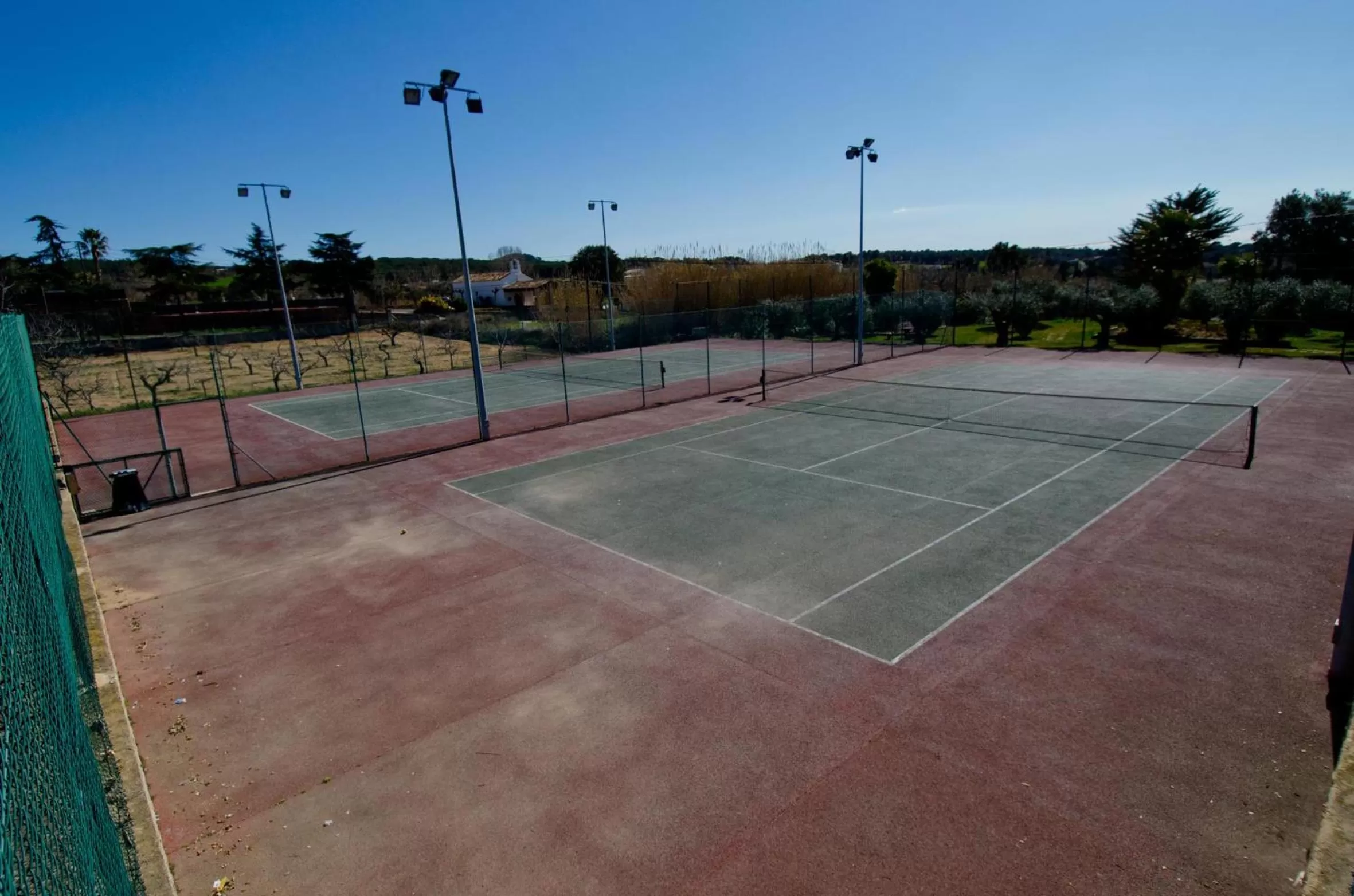 Tennis court in Ca La Maria